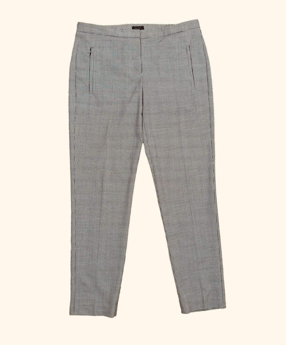 Theory Theory Glen Check Pattern Wool Dress Pants size 8 Size 30" / US 8 / IT 44 - 7 Thumbnail