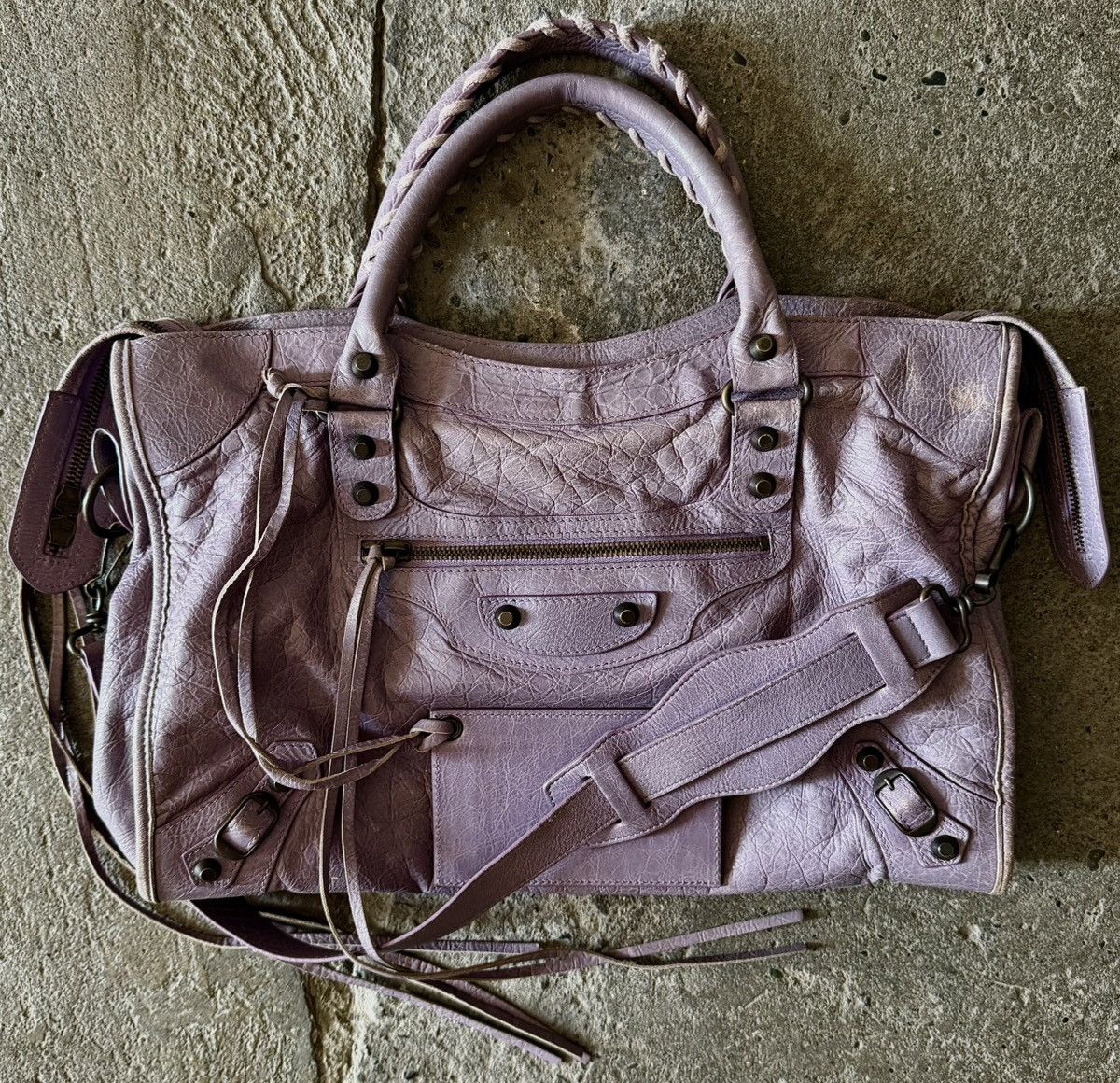 Balenciaga Balenciaga - 2000’s - Classic Motorcycle City - Lambskin Bag Size ONE SIZE - 16 Thumbnail