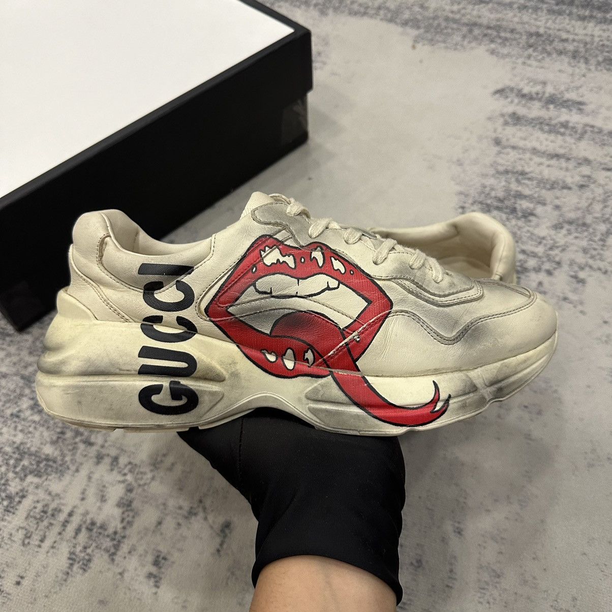Gucci Gucci Rhyton With Mouth Print Size US 9 / EU 42 - 6 Thumbnail