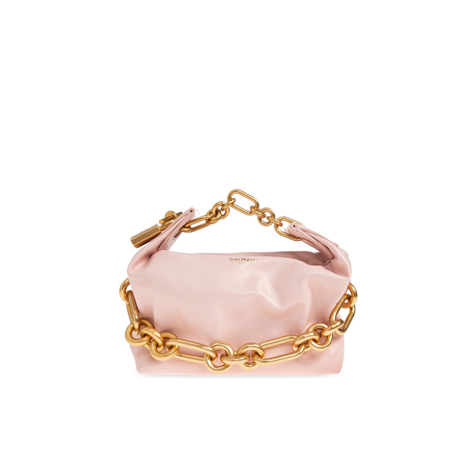 Balmain BALMAIN Sync Mini $1995 Pink Leather Top Handle Bag New & Au Size ONE SIZE - 1 Thumbnail
