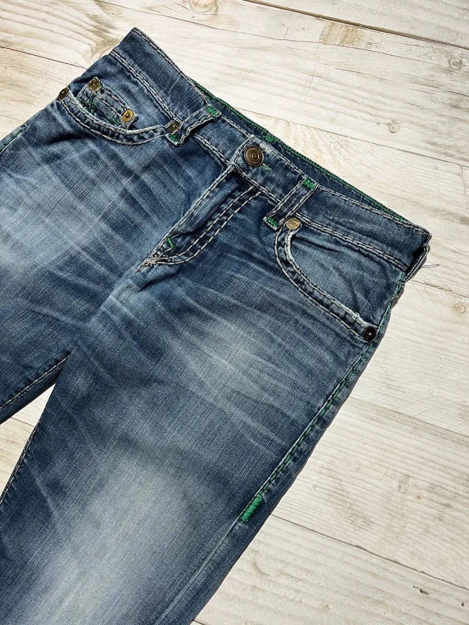 True Religion Vintage True Religion Geno Relaxed Slim Denim Jeans Y2K Size US 33 - 7 Thumbnail