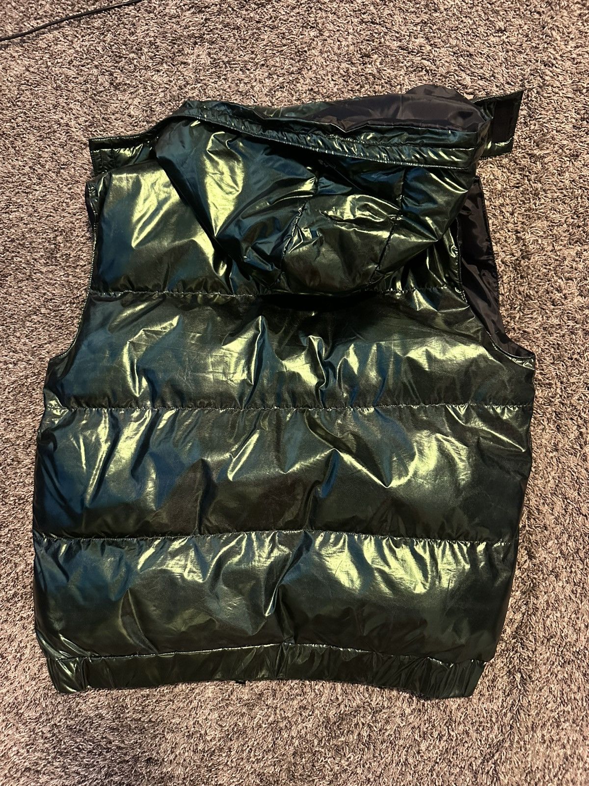 Boohoo BoohooMAN bubble Vest Green Size Large Size US L / EU 52-54 / 3 - 5 Thumbnail