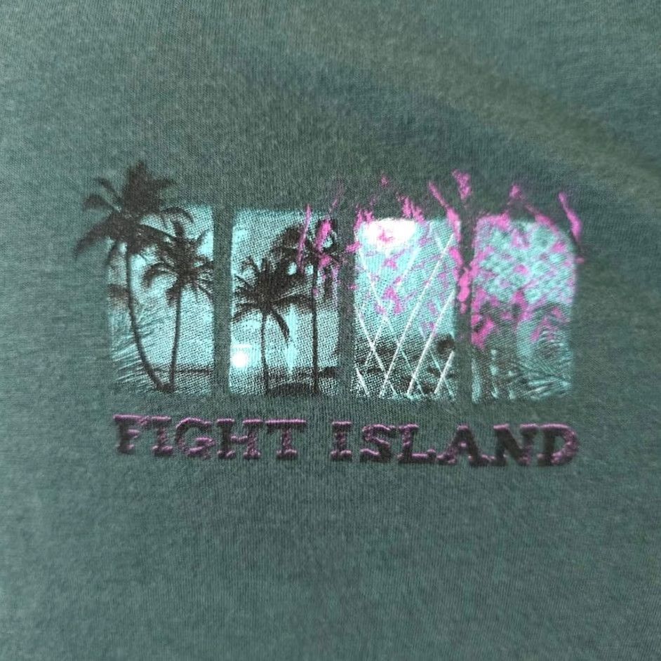 UFC UFC Fight Island T Shirt Mens 2XL Green MMA Short Sleeve Crew Neck Shirt Sports UFC Size US XXL / EU 58 / 5 - 3 Thumbnail