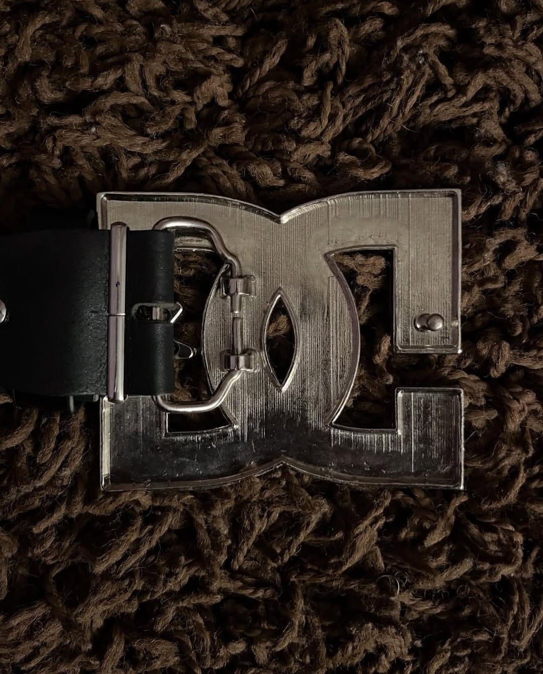 DC DC Shoes Matte Black Pyramid Stud Belt 110cm Skate Punk Y2K Size ONE SIZE - 3 Thumbnail