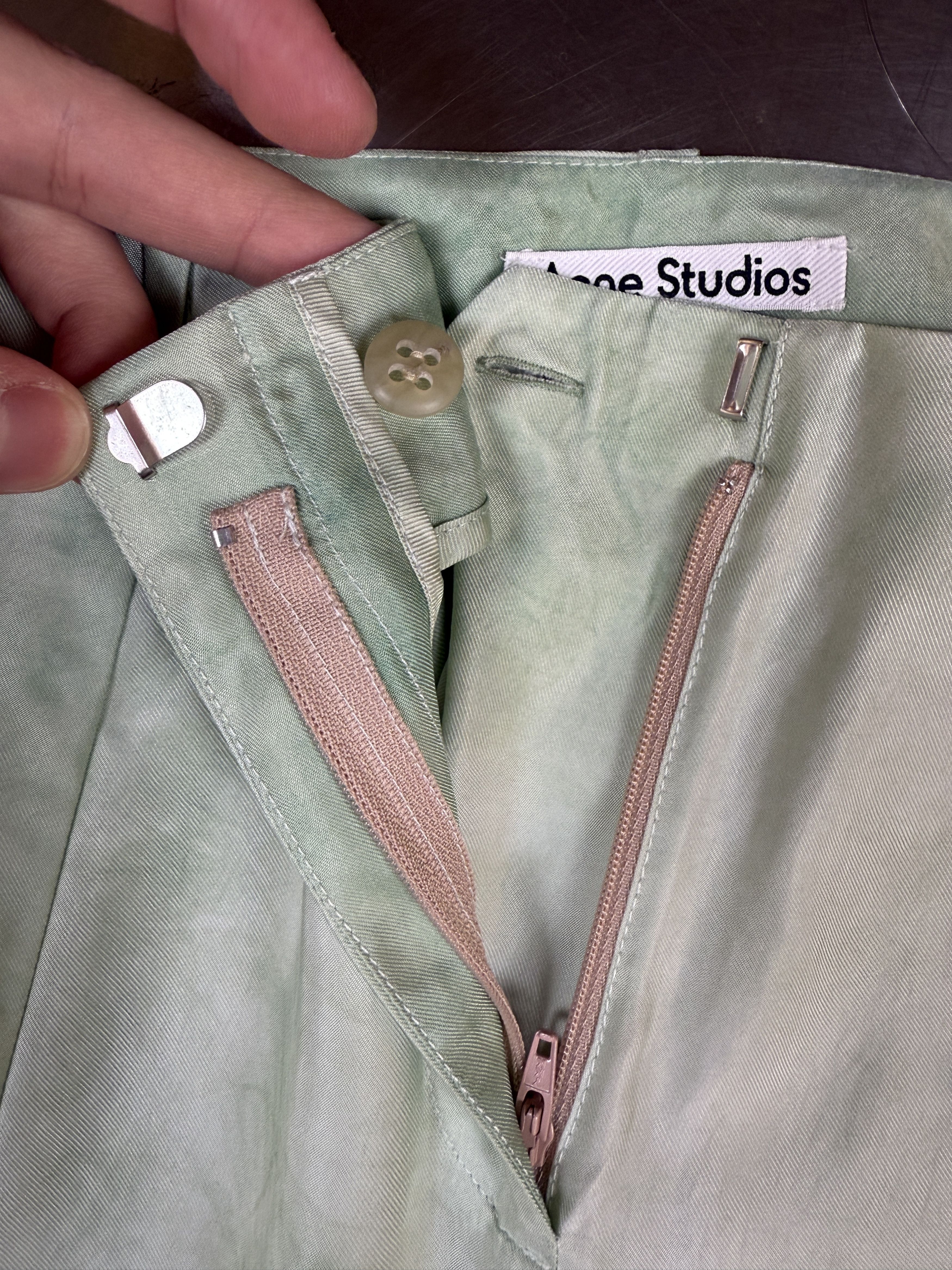 Acne Studios $560 Acne Studios Mid-rise Flared Pants Size 29" - 8 Thumbnail