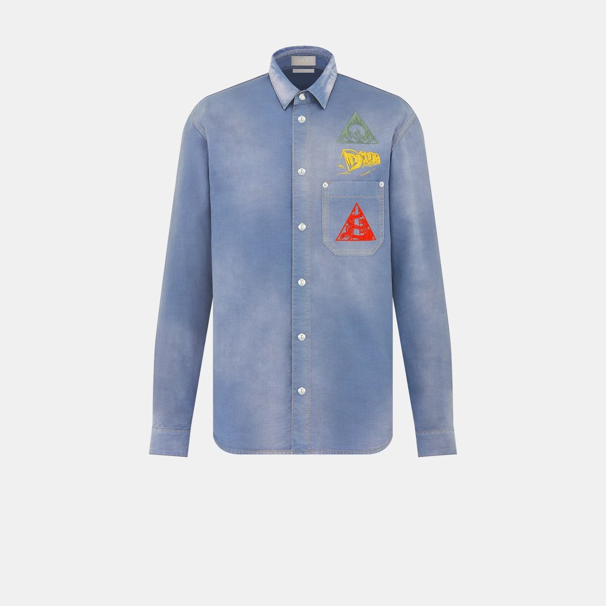 Dior o1bcso1str1224 Shirt in Light Blue Size US XS / EU 42 / 0 - 1 Thumbnail