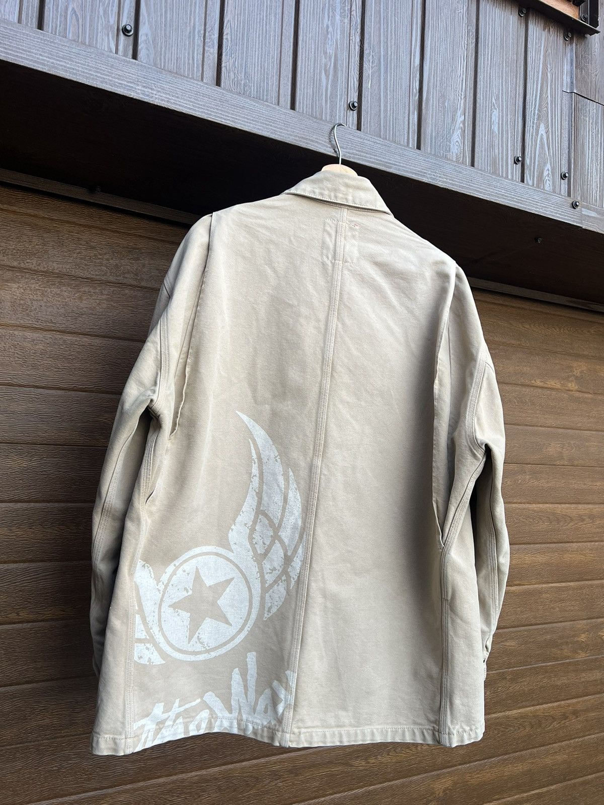 Designer × Vintage Vintage The Wave Jeans Jacket Y2K style Size US XL / EU 56 / 4 - 3 Thumbnail