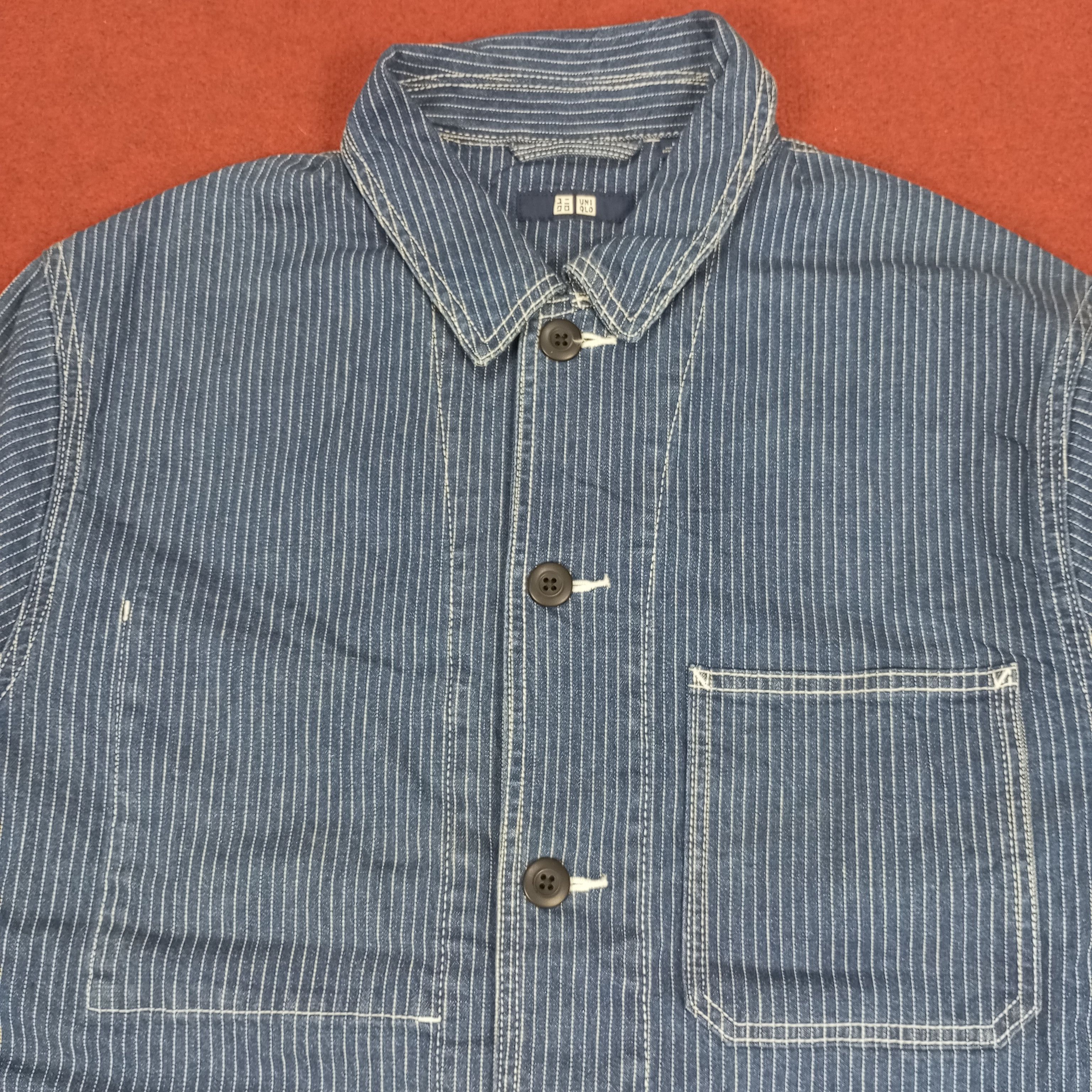 Japanese Brand Uniqlo X Custom Skulls Design Streetwear Style Jacket Size US L / EU 52-54 / 3 - 4 Thumbnail