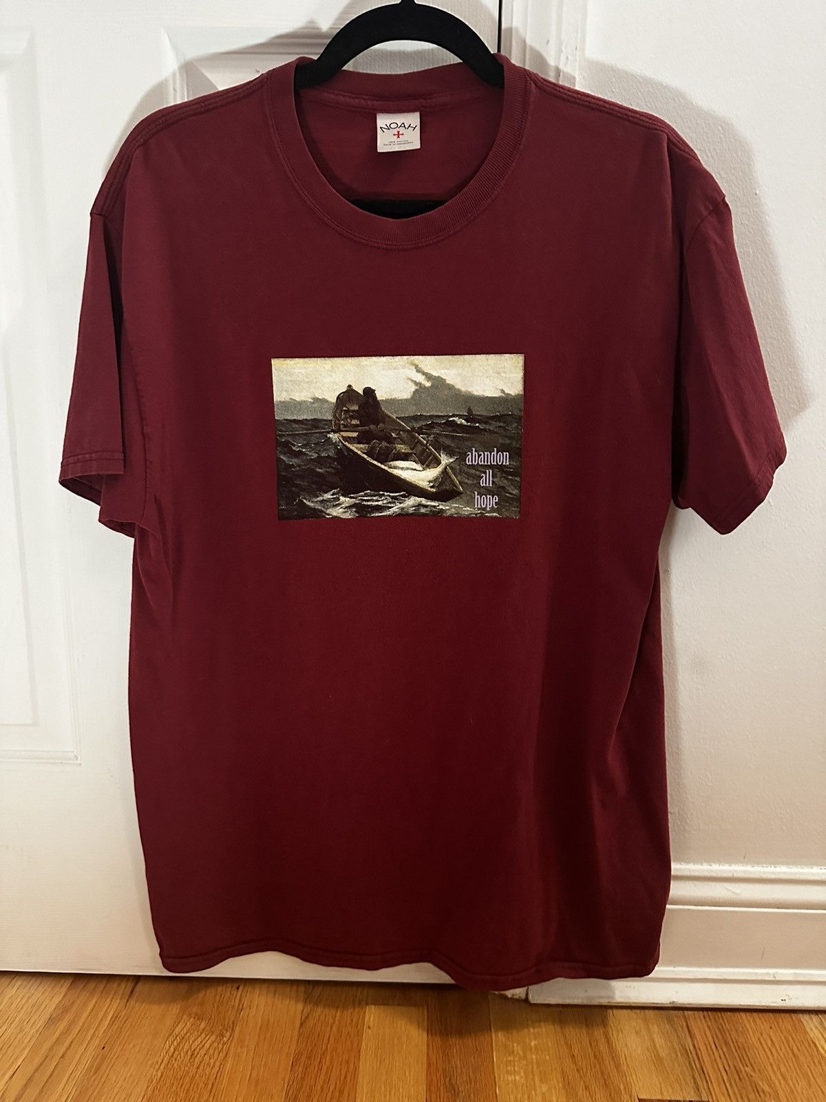 Noah Abandon All Hope Graphic Tee Size US L / EU 52-54 / 3 - 1 Thumbnail