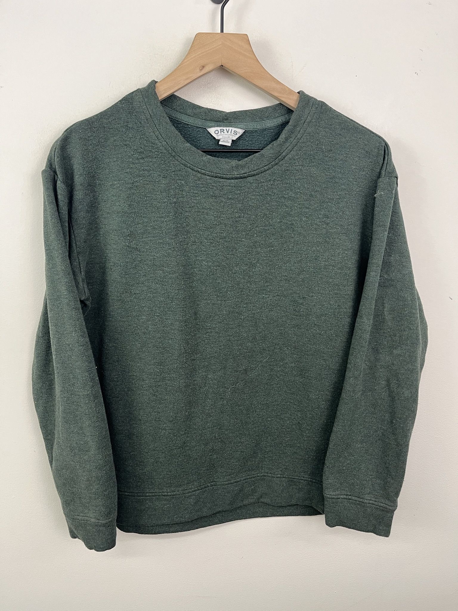 Orvis Vintage Y2K Orvis Green Crewneck Size M Size US M / EU 48-50 / 2 - 1 Thumbnail