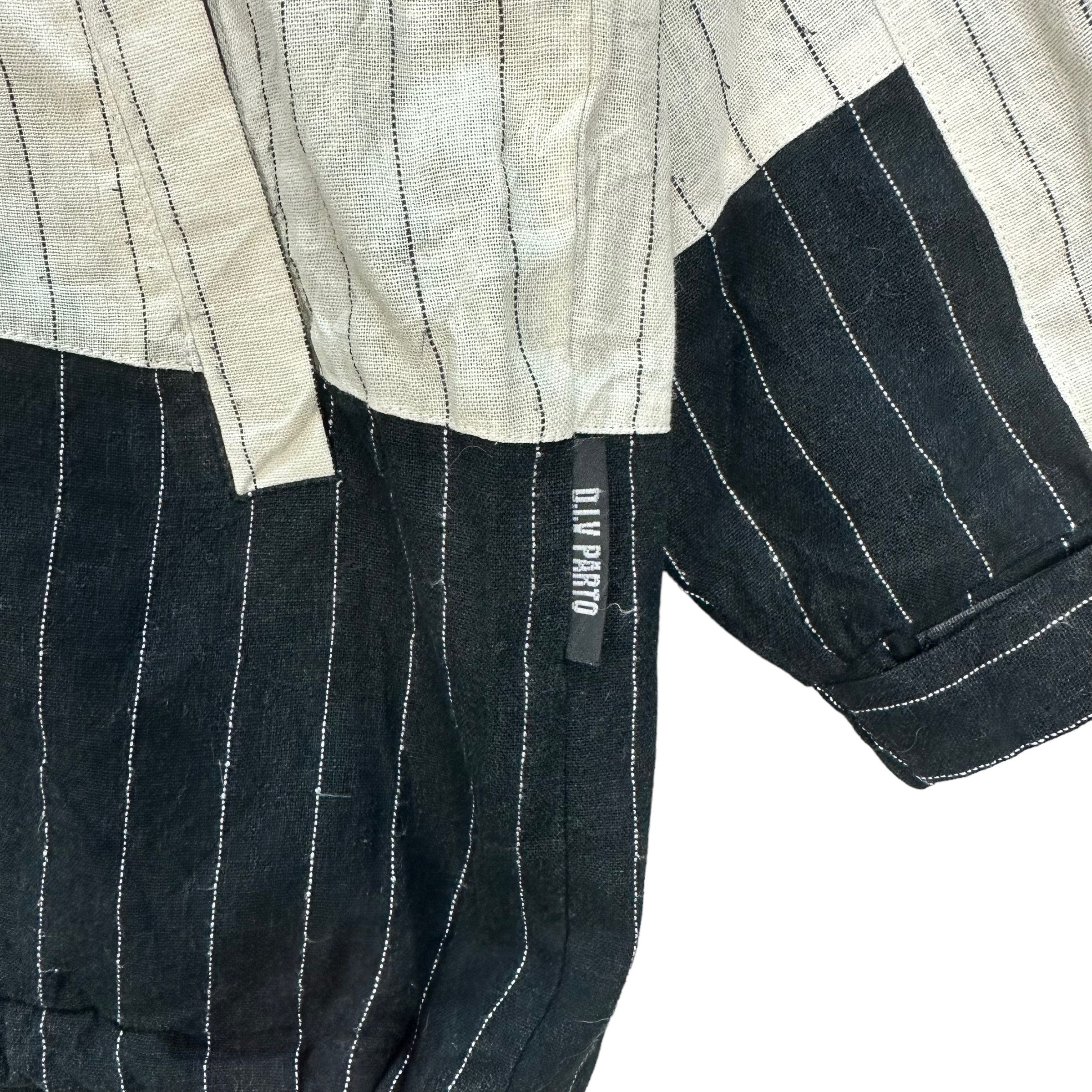 Japanese Brand PARTO SPORT STRIPED BIG LOGO JACKET #7815-179 Size US L / EU 52-54 / 3 - 5 Thumbnail