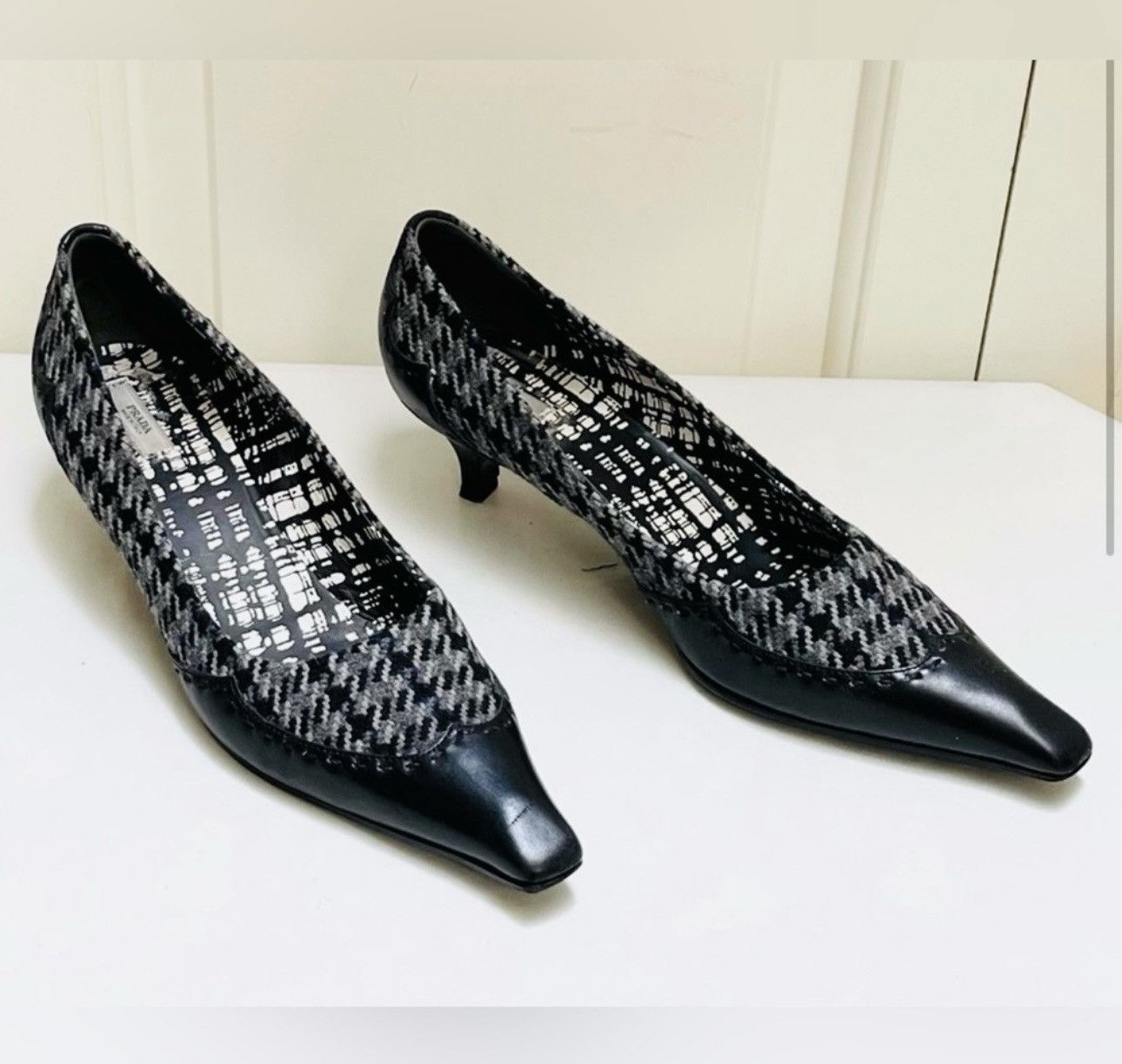 Prada Authentic Prada Slingback Sandals High heels Shoes Size 37.5 Size US 7 / IT 37 - 7 Thumbnail