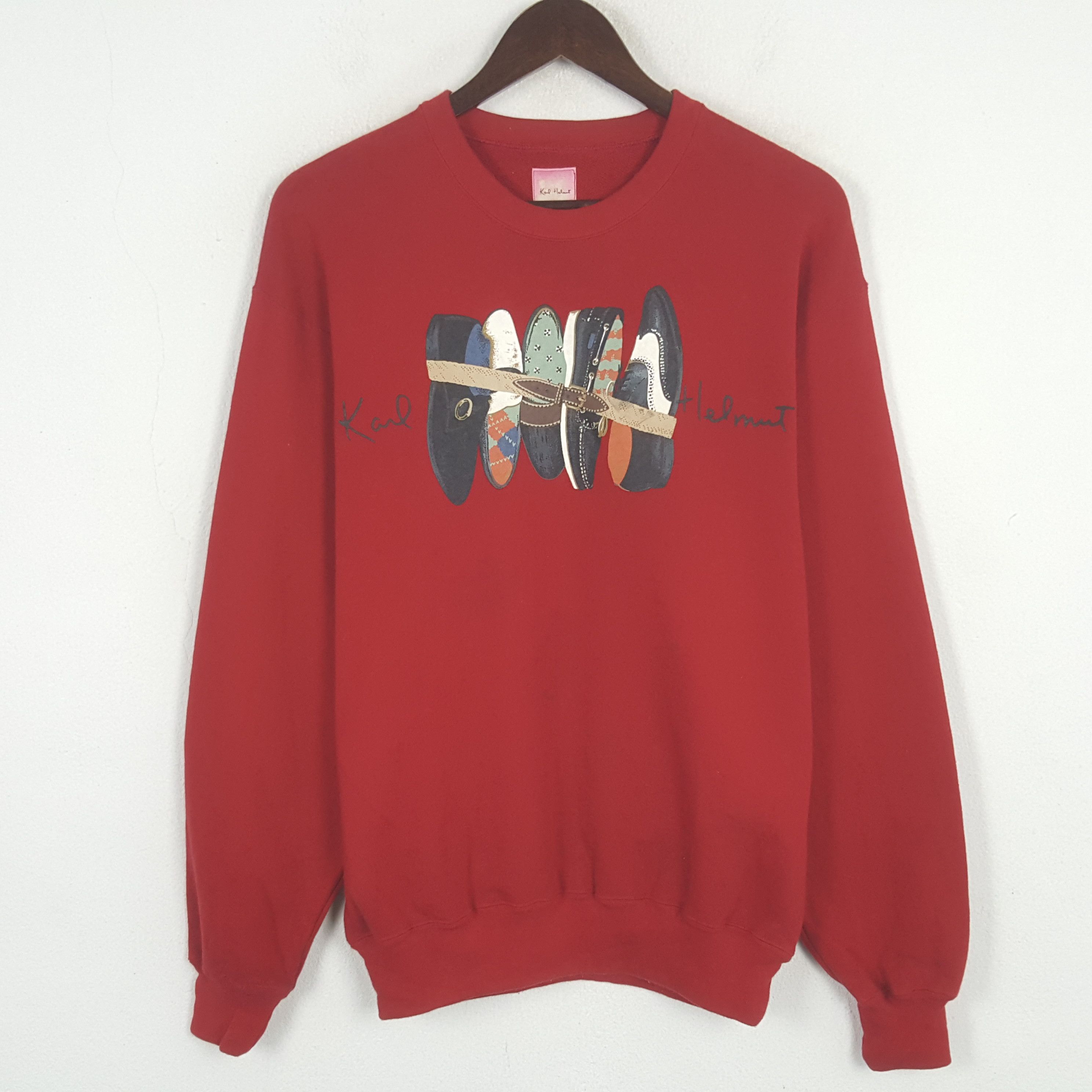 Japanese Brand × Karl Helmut × Vintage Vintage Karl Helmut Sweatshirt Size US M / EU 48-50 / 2 - 1 Thumbnail