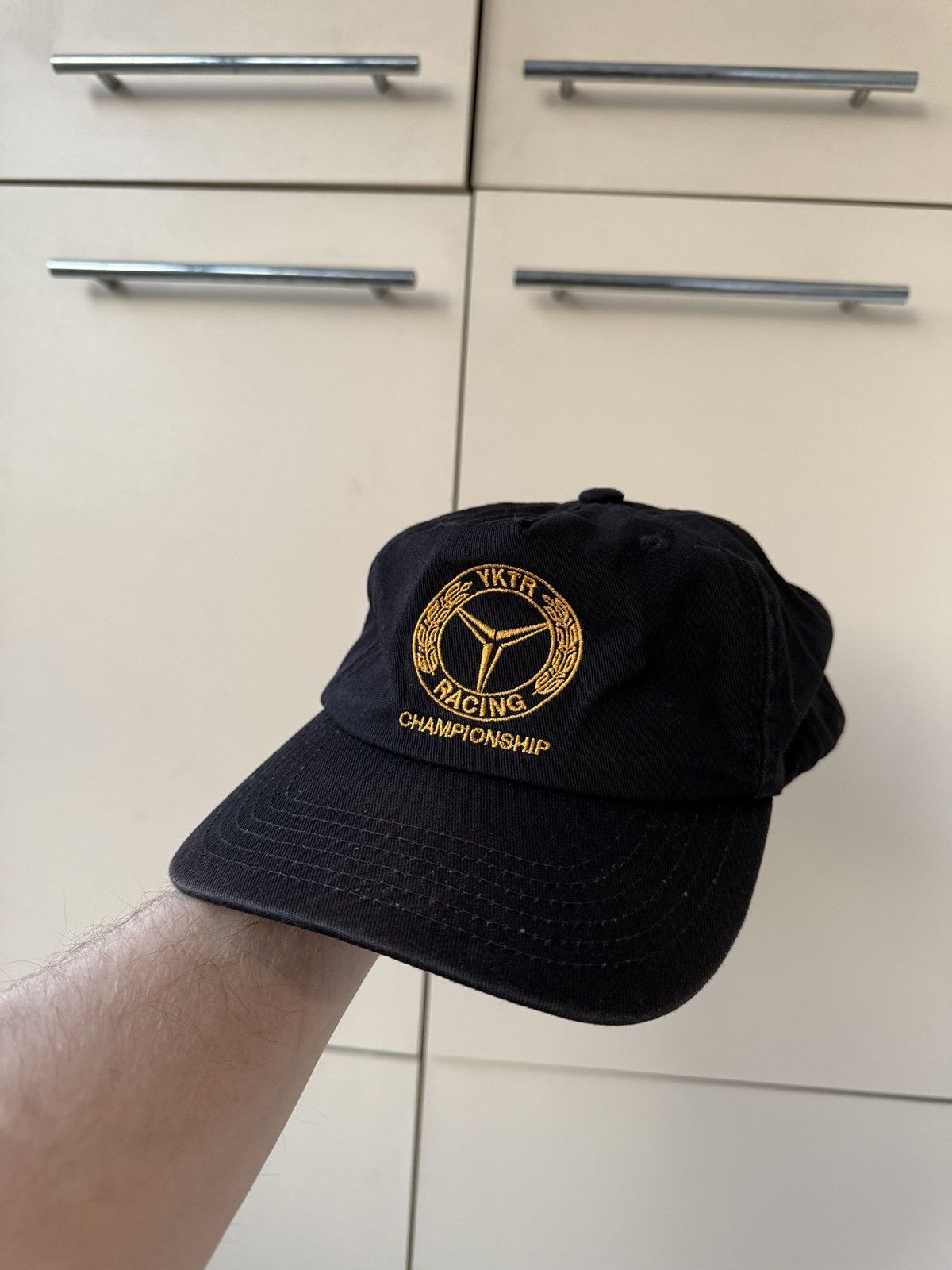 Vintage YKTR Championship Racing Cap Mercedes Size ONE SIZE - 1 Thumbnail