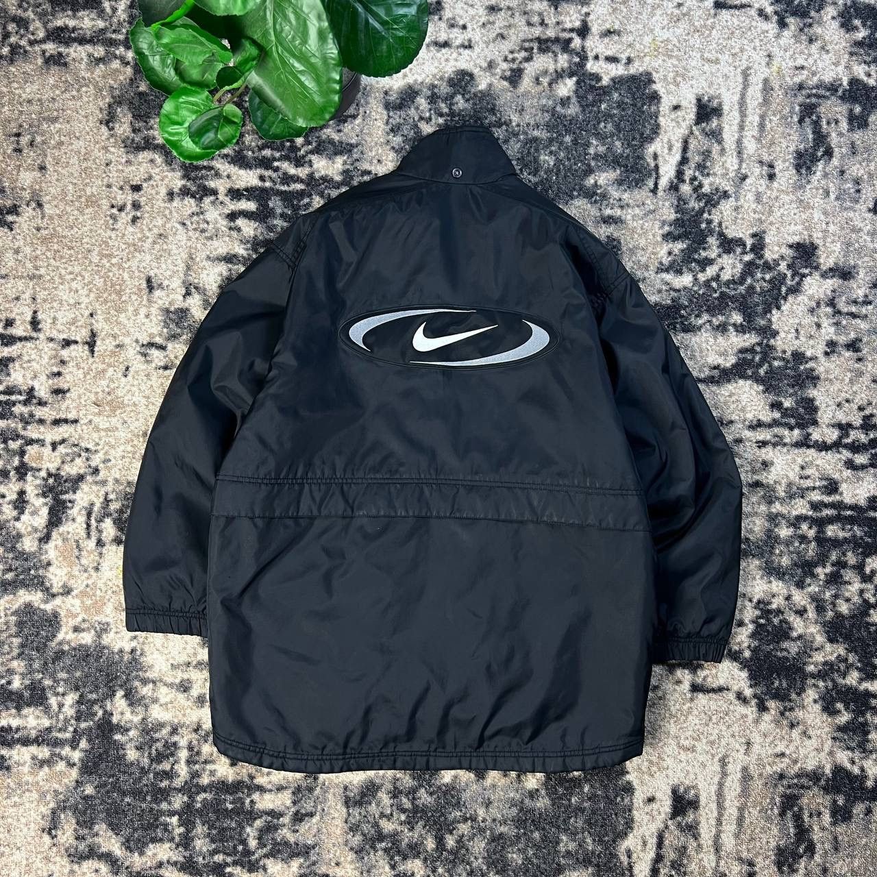 Nike Nike Vintage Y2K Big 3D Logo Zip Up Jacket Streetwear Style Size US M / EU 48-50 / 2 - 1 Thumbnail