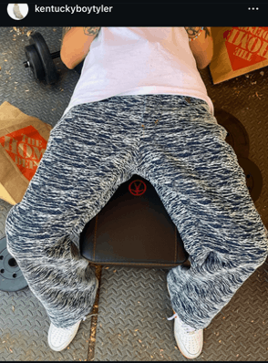 Kentucky Boy Tyler Kentucky Boy Tyler Bare Thread Jeans custom denim Size US 32 / EU 48 - 2 Thumbnail