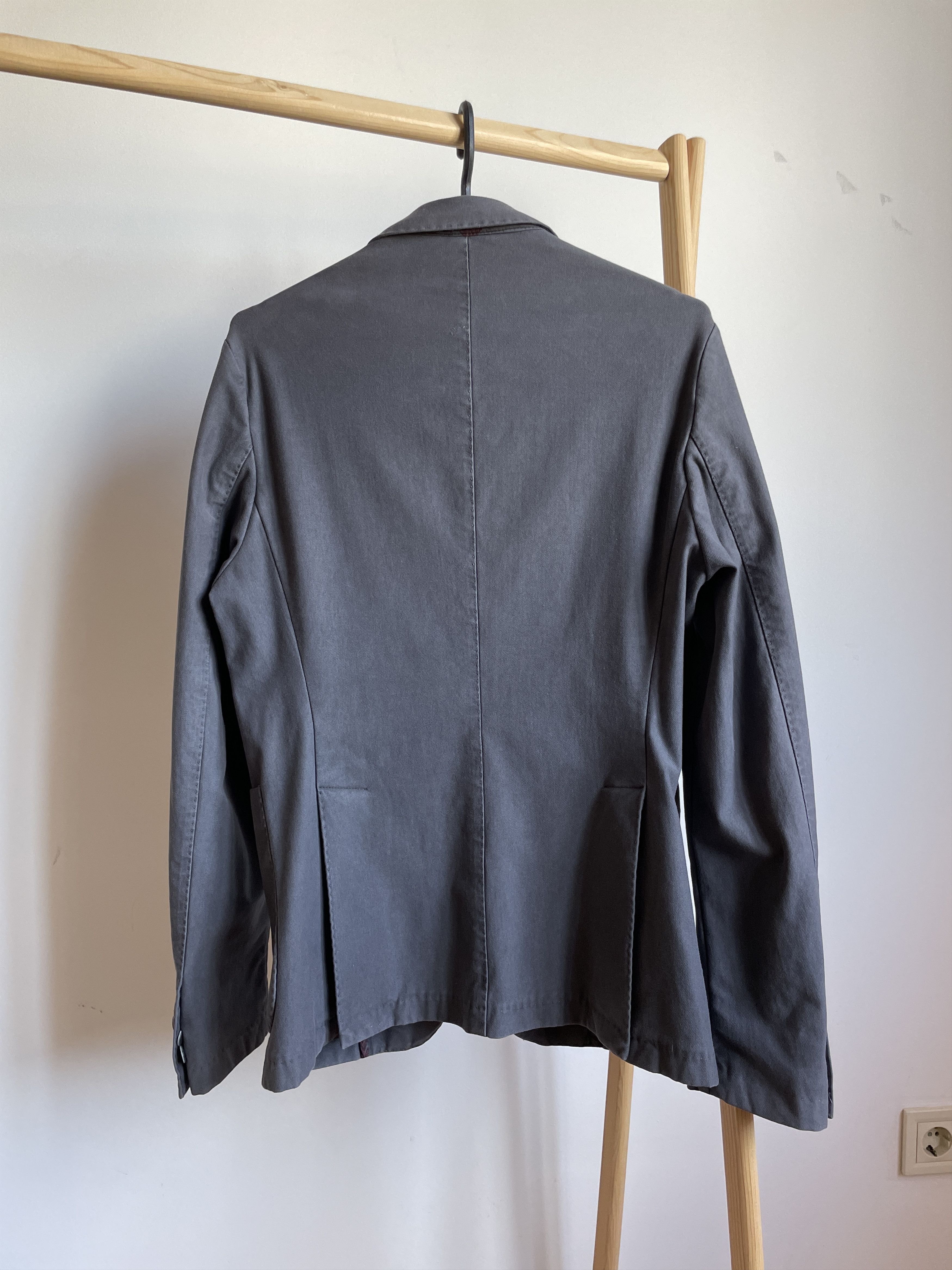 Other Havana & Co Cotton Garment Dyed Slim Unlined Blazer Size 38R - 2 Thumbnail