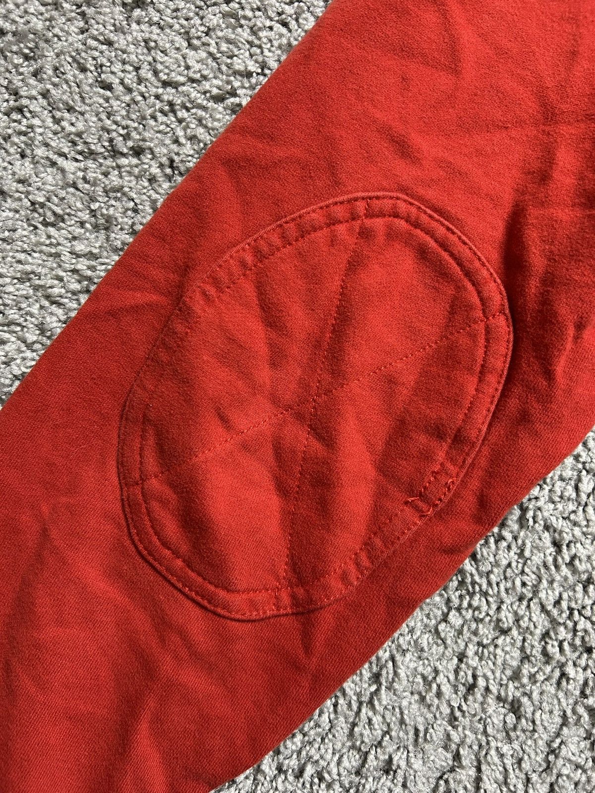 Polo Ralph Lauren Vintage 90s Polo Ralph Lauren Rugby Quilted Padded Long Red Size US L / EU 52-54 / 3 - 7 Thumbnail