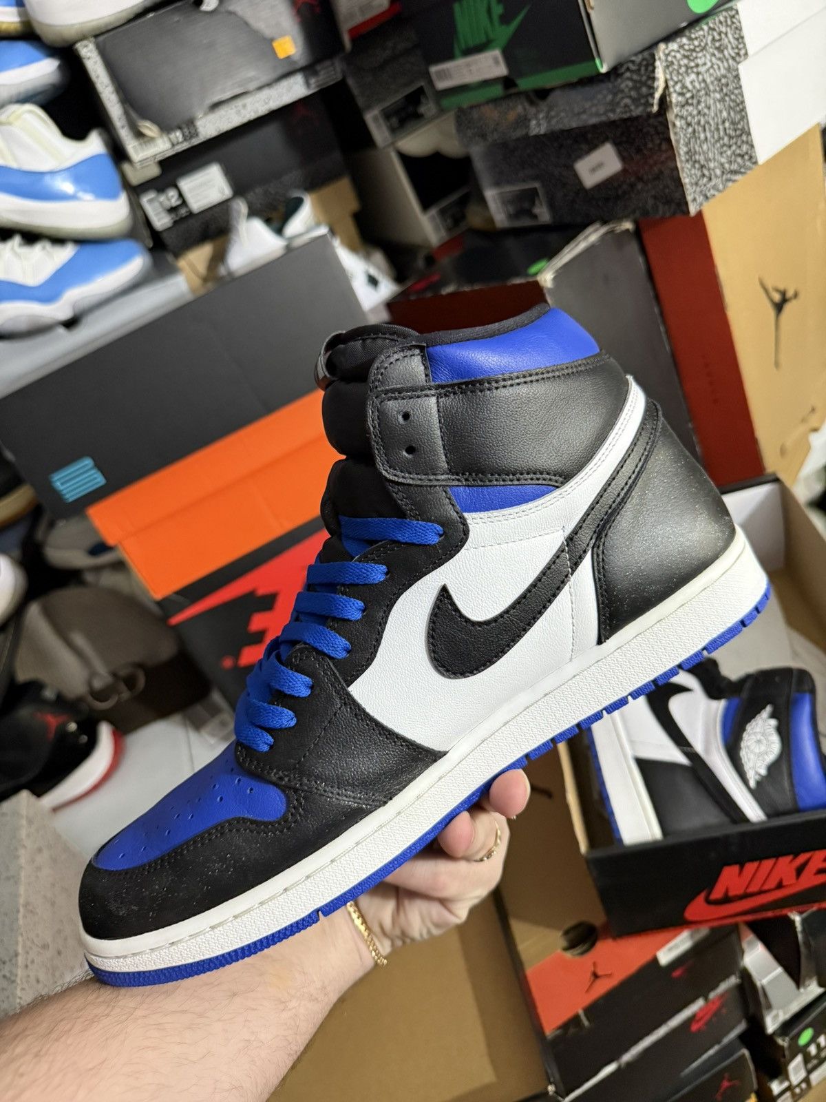 Jordan Brand Jordan retro 1 high royal toe sz 14 Size US 14 / EU 47 - 3 Thumbnail