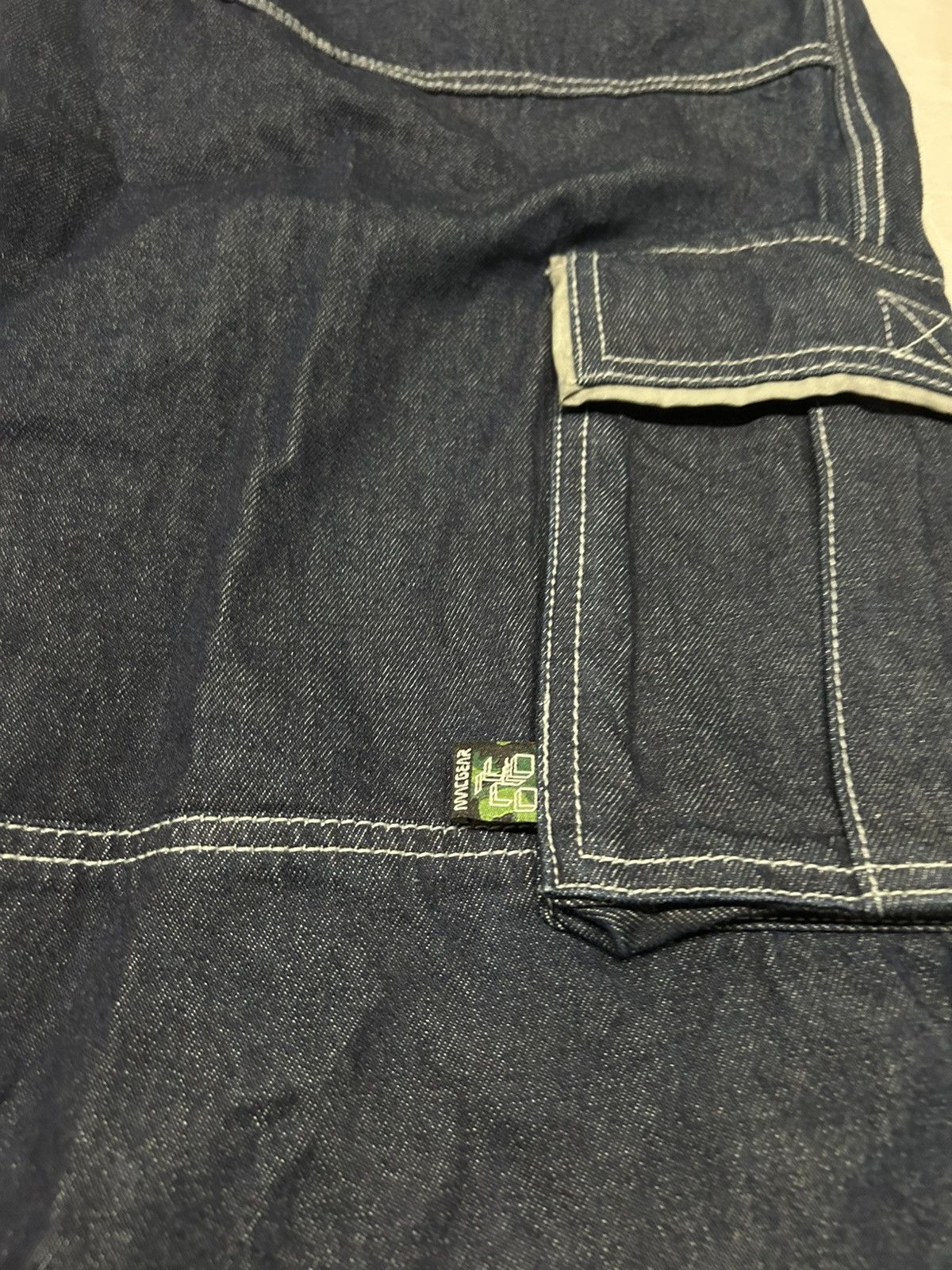 Hysteric Glamour Vintage Rare Macgear Rap Baggy Cargo Denim jeans Size US 38 / EU 54 - 5 Thumbnail