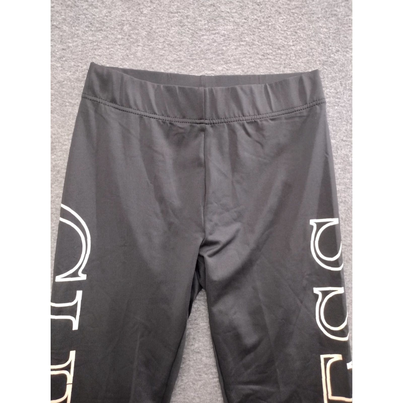 Guess GUESS Black Logo Leggings Athletic Pants Track Yoga S Women Regular S Leggings Size 28" / US 6 / IT 42 - 3 Thumbnail