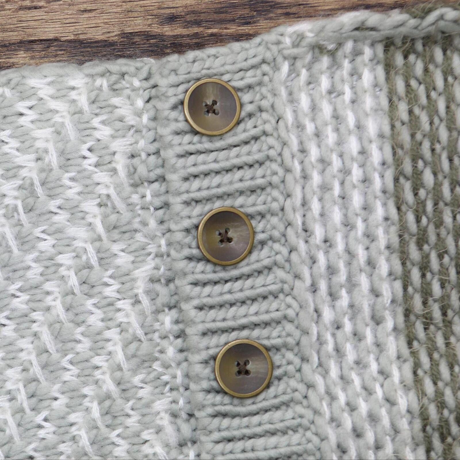 Other Simply Noelle Button Front Infinity Scarf Green One Size Size ONE SIZE - 5 Thumbnail