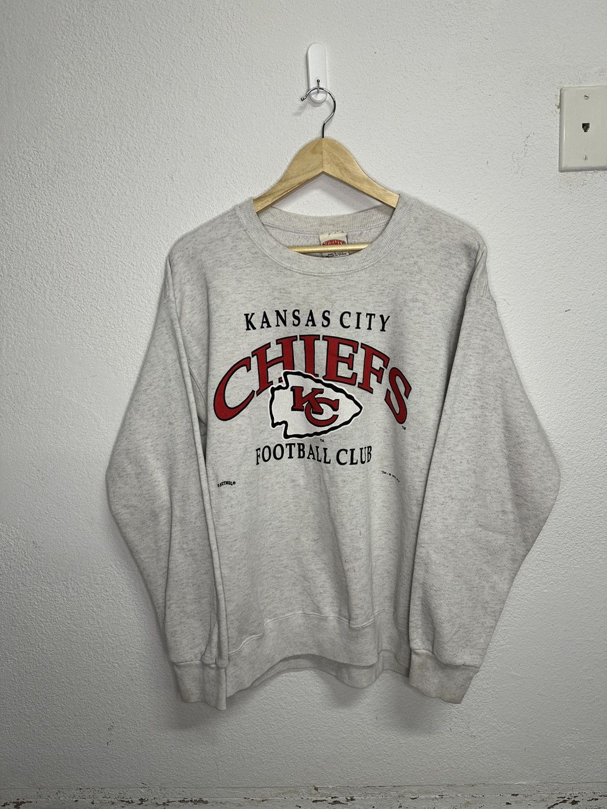 Nutmeg 90s Kansas City Chiefs nutmeg crewneck Size US L / EU 52-54 / 3 - 1 Thumbnail