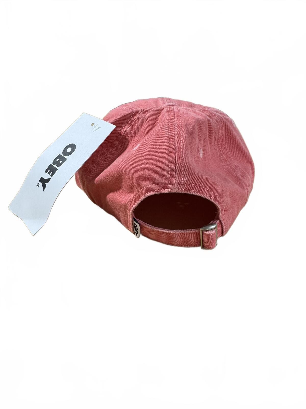 Obey Obey Classic Faded Red Adjustable Hat Size ONE SIZE - 2 Thumbnail