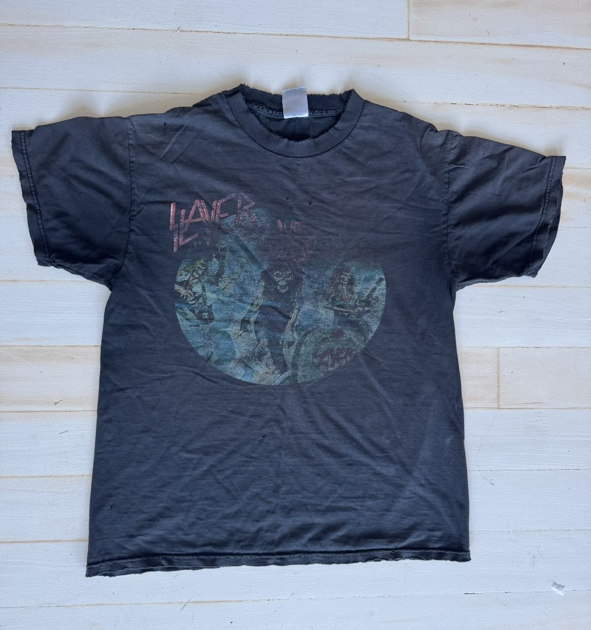Band Tees Vintage Slayer T Shirt Size US M / EU 48-50 / 2 - 1 Thumbnail