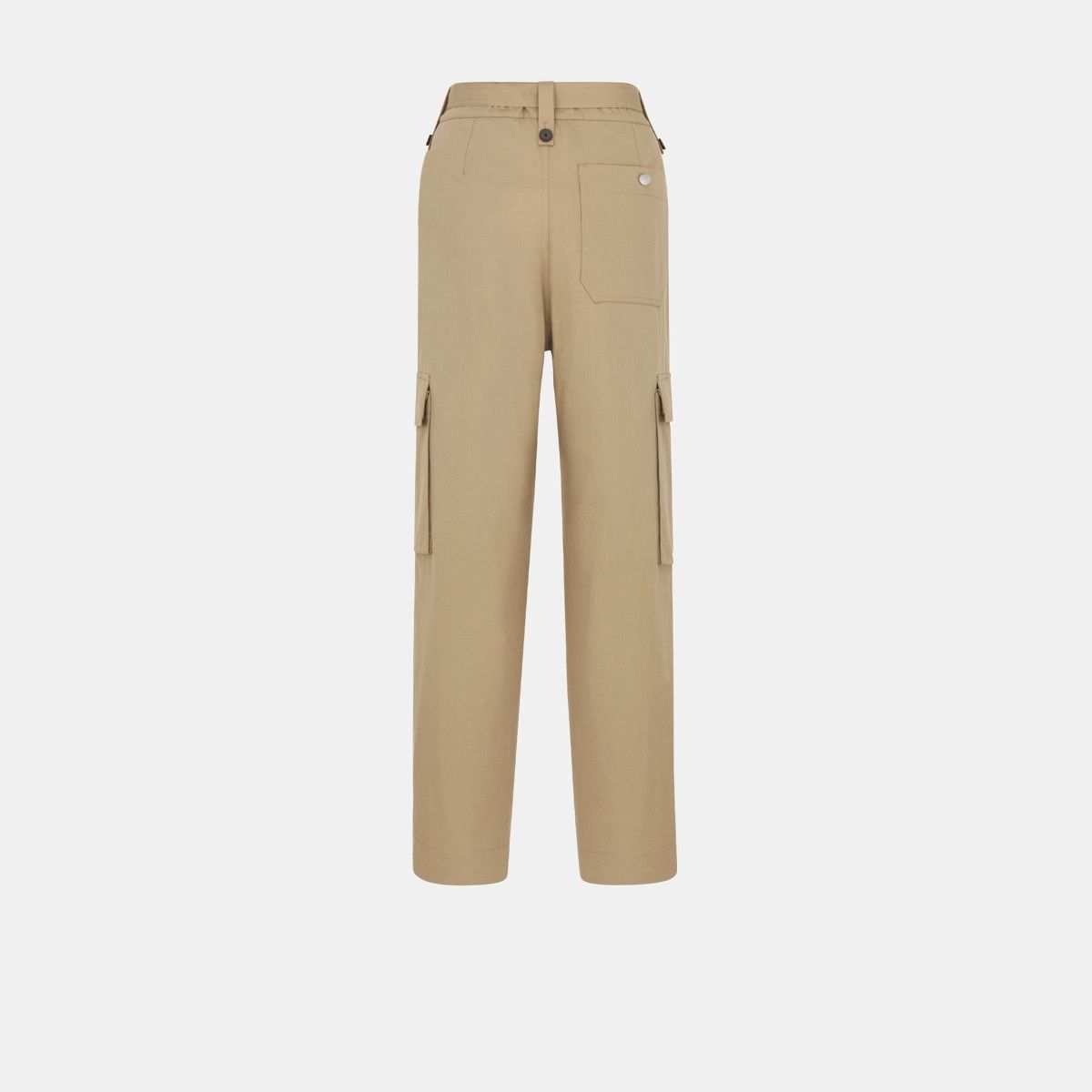 Dior o1bcso1str0225 Belted Cargo Pants in Beige Size 27" / US 4 / IT 40 - 2 Thumbnail