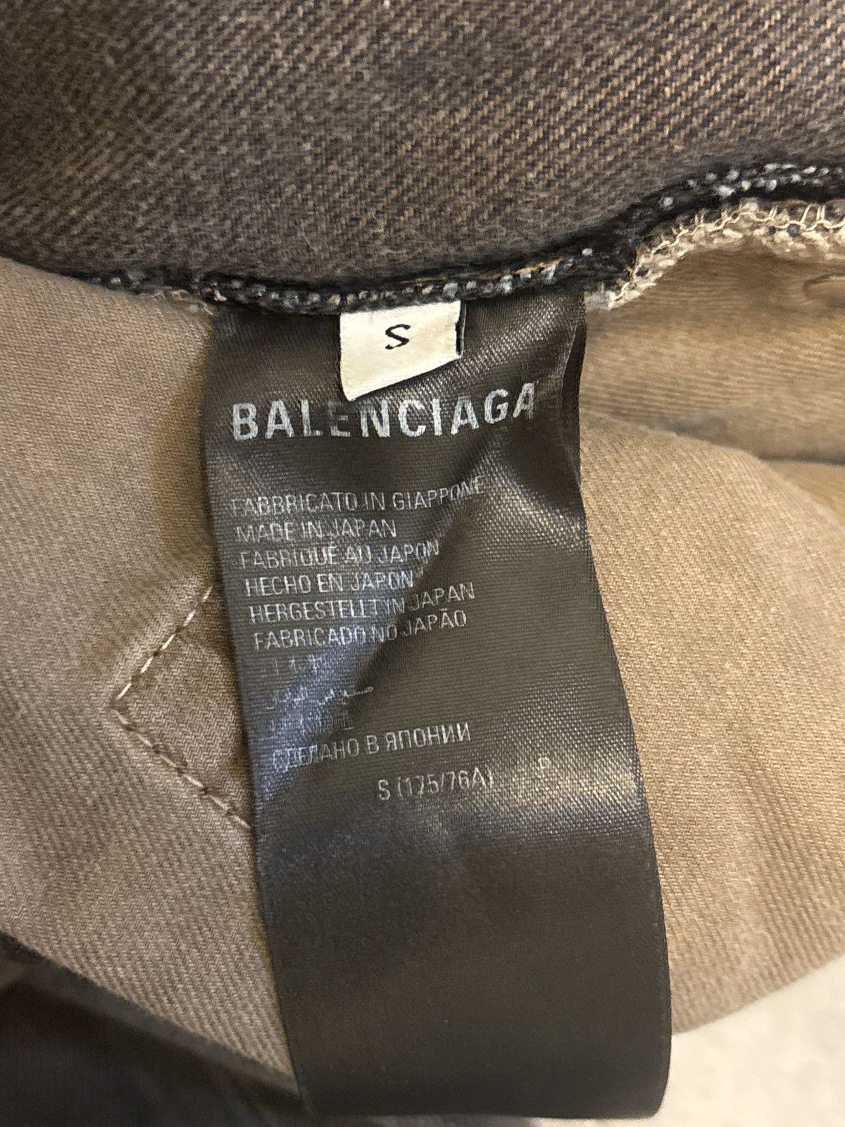 Balenciaga Balenciaga Unifit FW22 Flared Denim Dark Navy Size US 29 - 5 Thumbnail