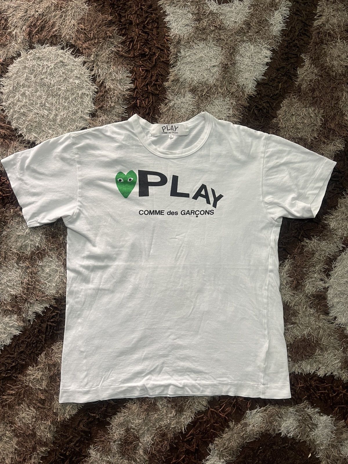 VINTAGE COMME DES GARCONS PLAY T-SHIRT