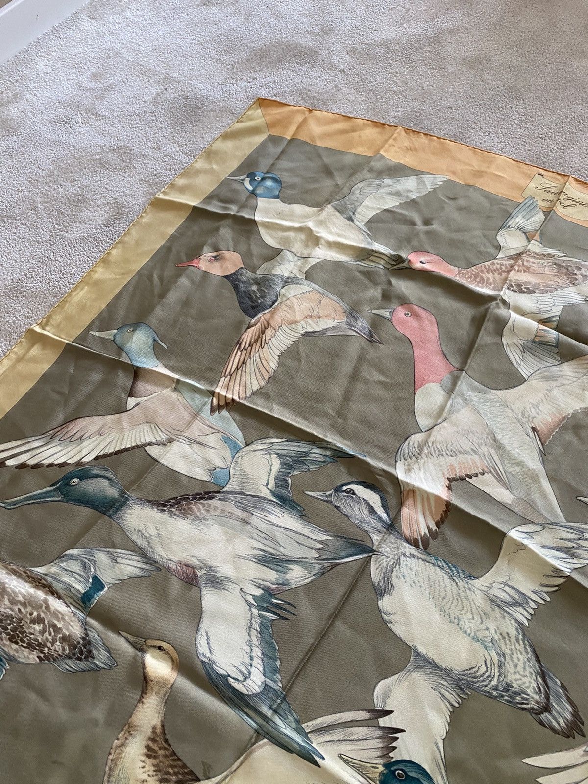 Hermes Vintage Herme’s Silk Scarf Size ONE SIZE - 11 Thumbnail