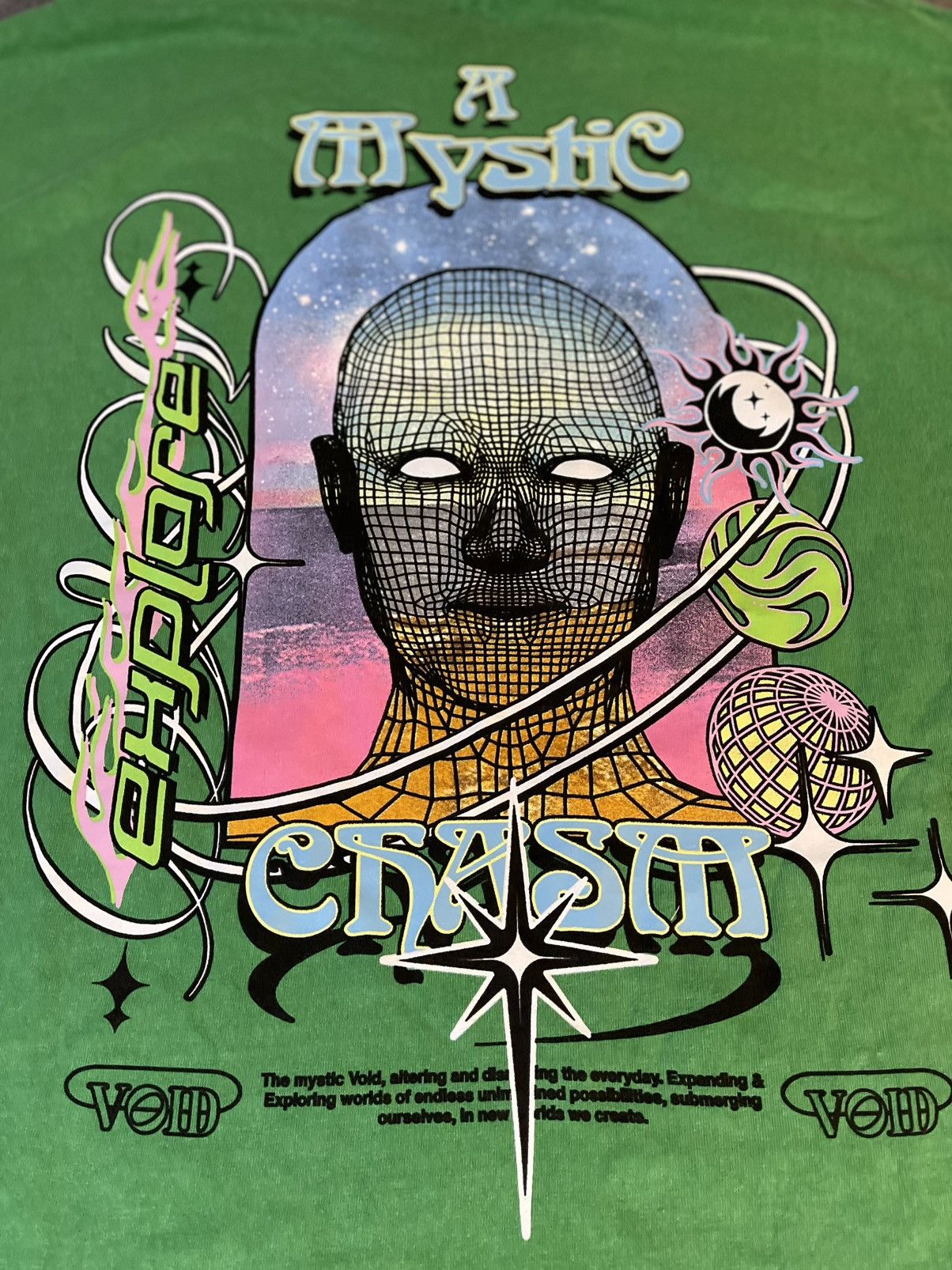 Pacsun Mystic Chasm Psychedelic Graphic Tee XL Trippy Streetwear Size US L / EU 52-54 / 3 - 4 Thumbnail