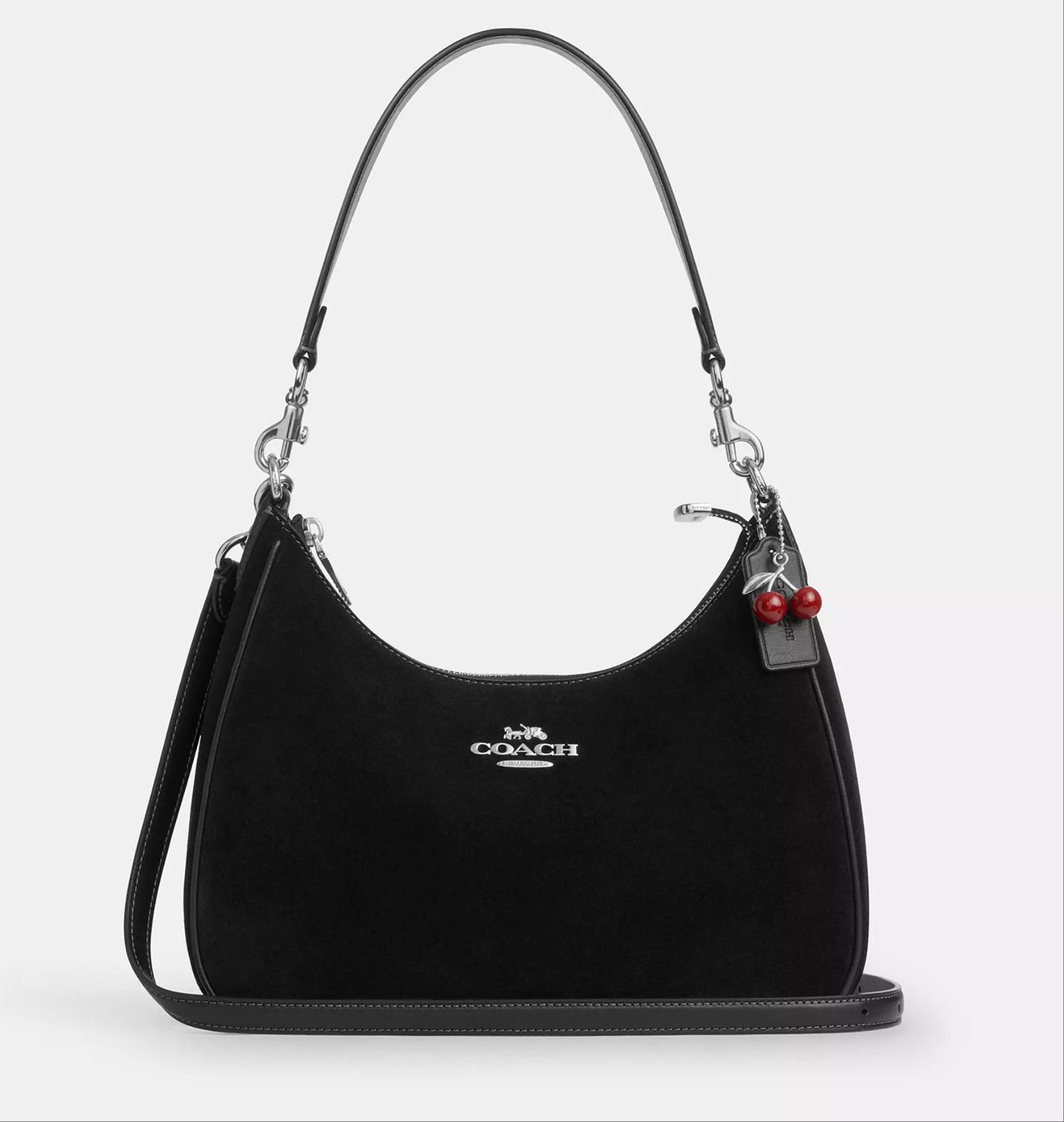 Coach NWT COACH Teri Hobo Bag With Cherry Charm CCZ88 🍒 Size ONE SIZE - 8 Thumbnail