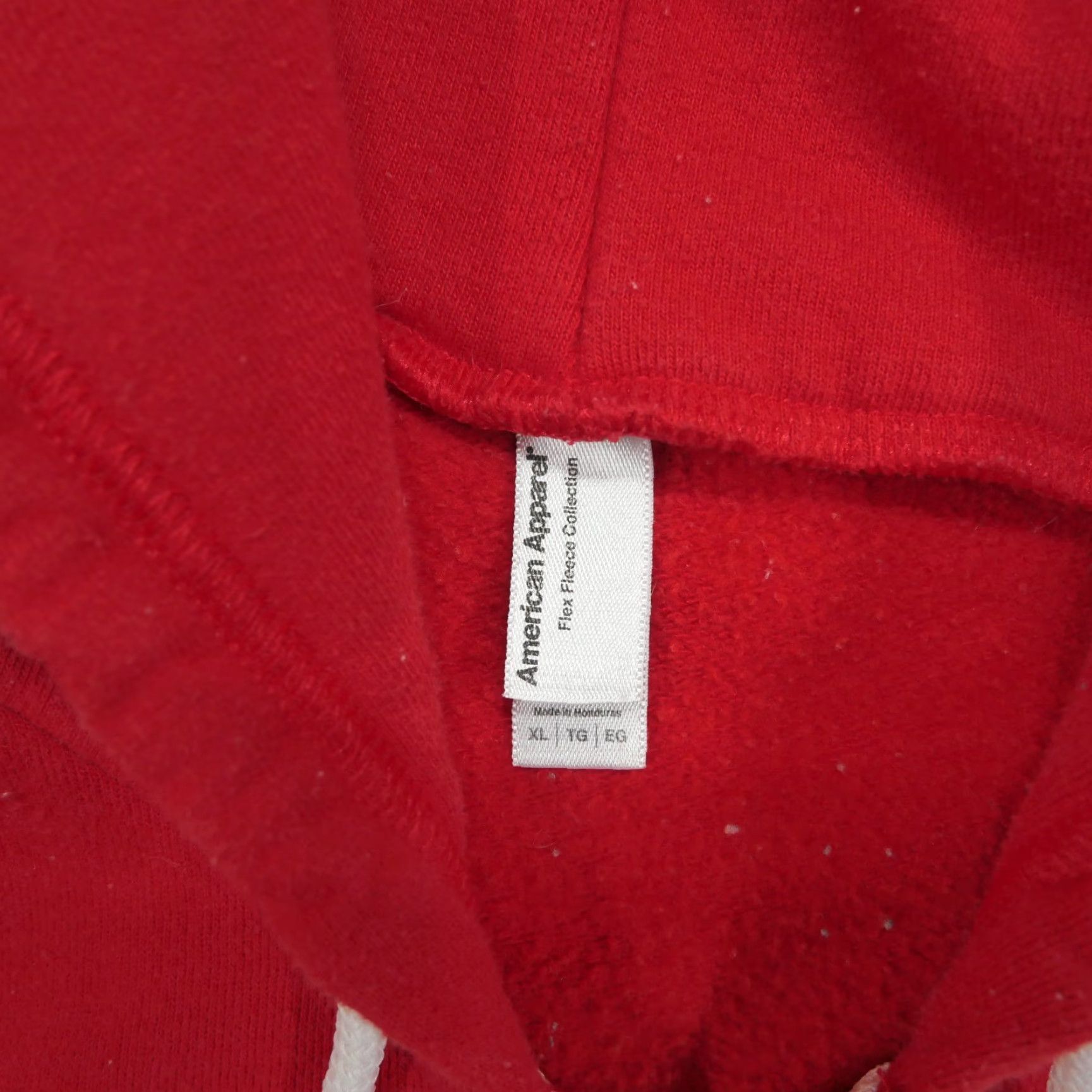 American Apparel Arm & Hammer Hoodie Mens Adult XL Red Full Zip Embroidery Hooded Full Zip Size US XL / EU 56 / 4 - 4 Thumbnail