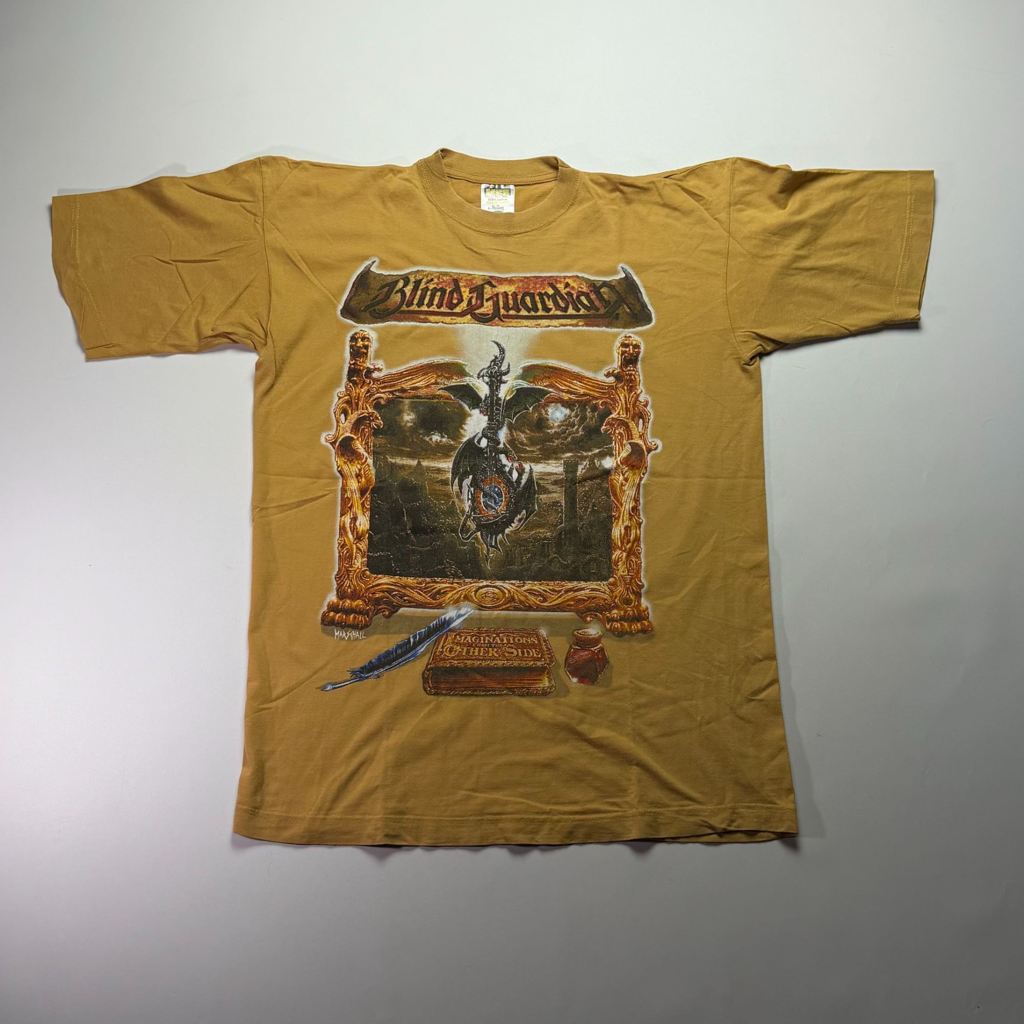 Band Tees Vintage 90s Blind Guardian T-Shirt Imaginations from the Oth Size US XL / EU 56 / 4 - 1 Thumbnail