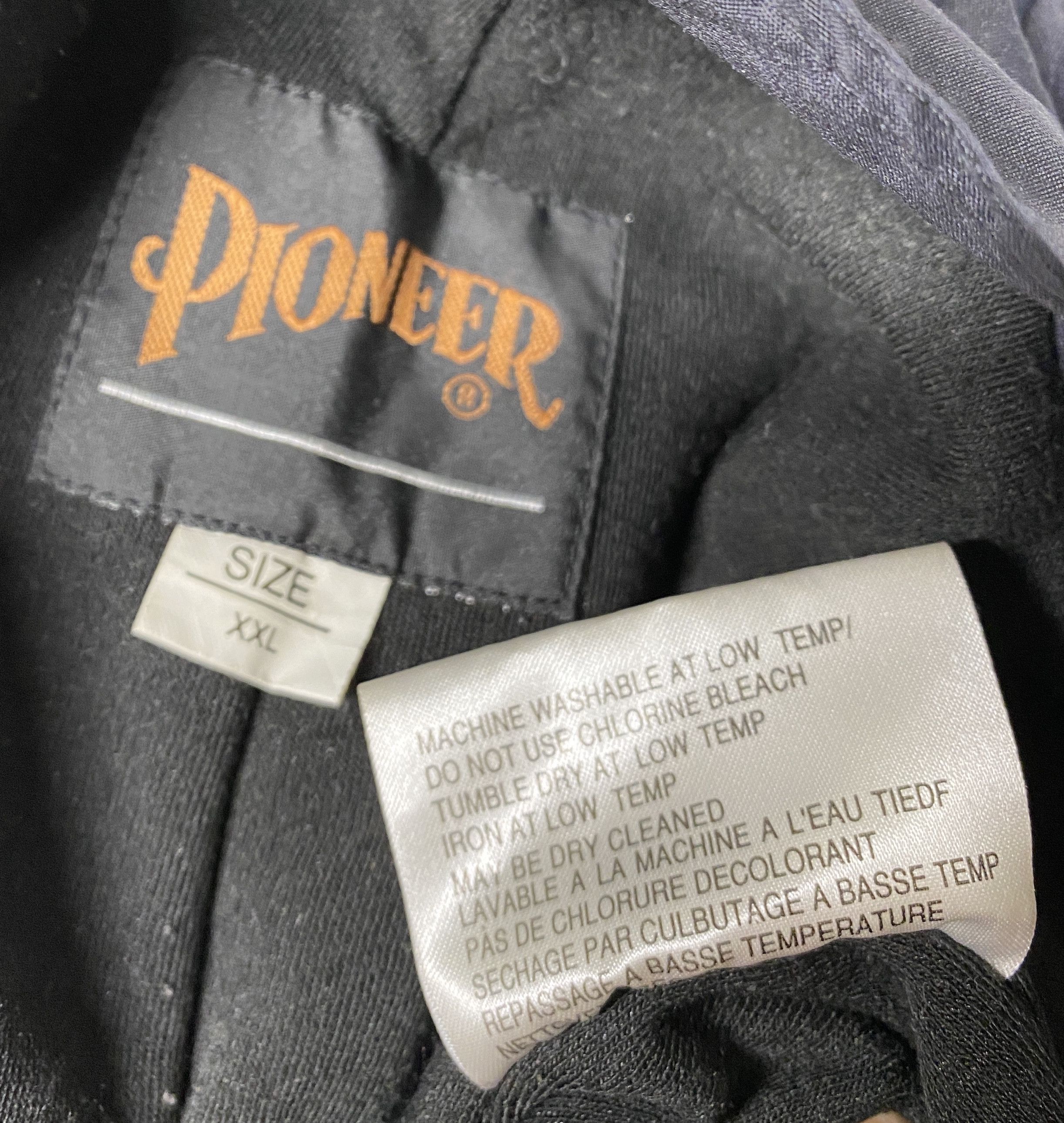 Vintage Vintage Pioneer XXL Black Warm Winter Pant Straight Adjustab Size US 44 / EU 60 - 4 Thumbnail