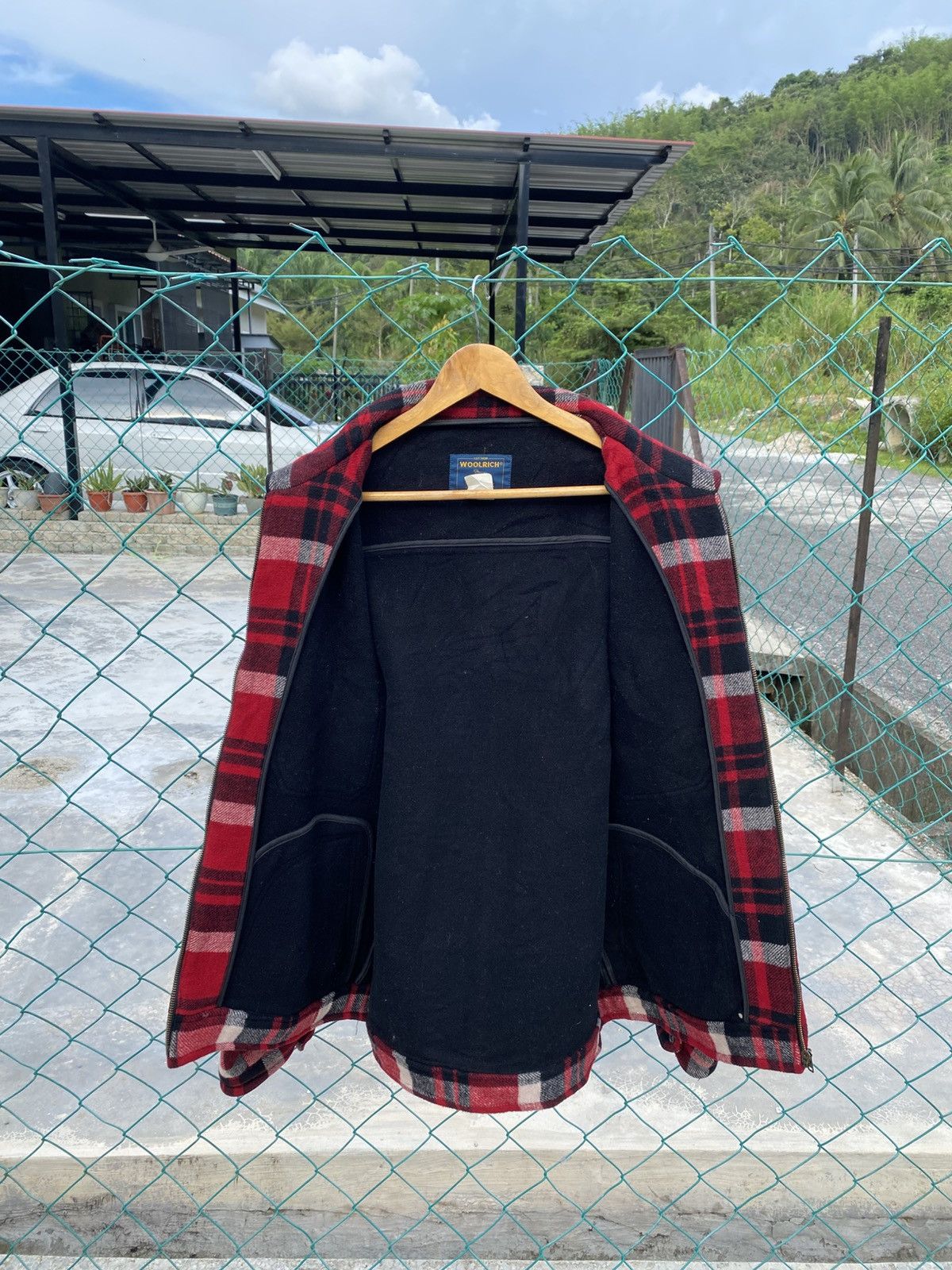 Woolrich Woolen Mills Woolrich checkered mohair jacket Size US L / EU 52-54 / 3 - 3 Thumbnail