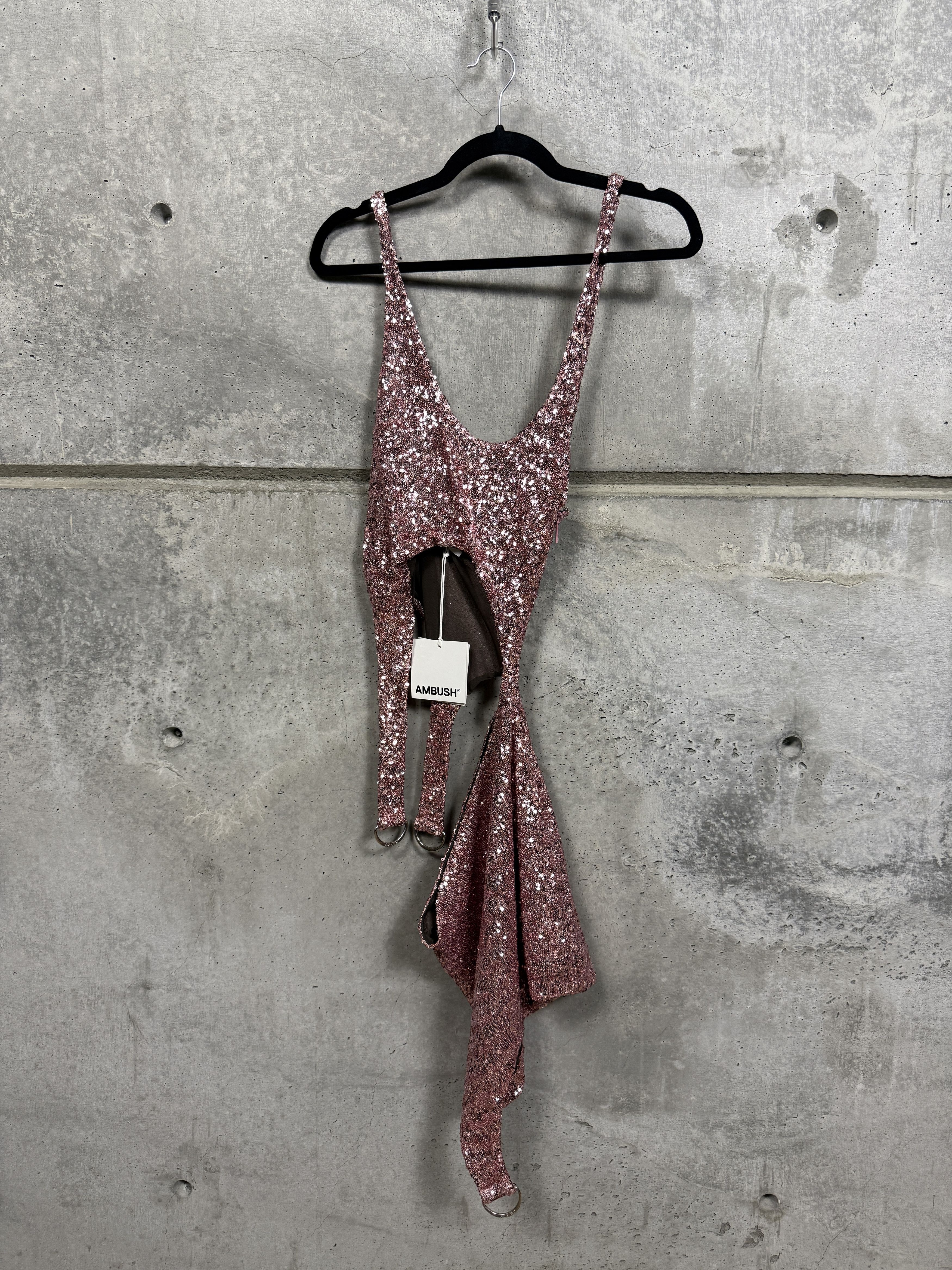 Ambush Design $1030 Ambush Sequin Asymmetric Mini Dress Size S / US 4 / IT 40 - 5 Thumbnail