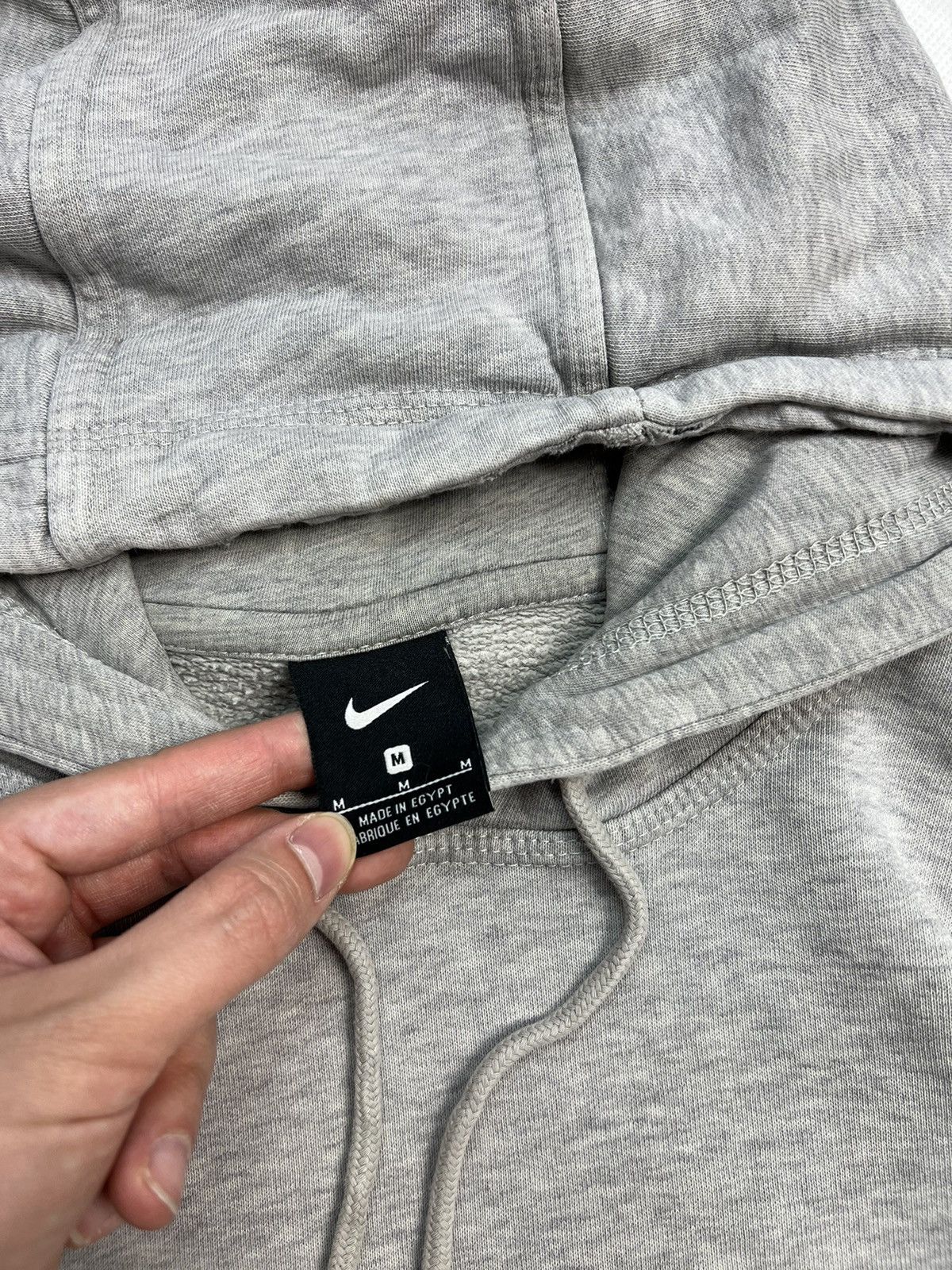 Nike Hoodie Nike small logo y2k swoosh grey Size US M / EU 48-50 / 2 - 3 Thumbnail