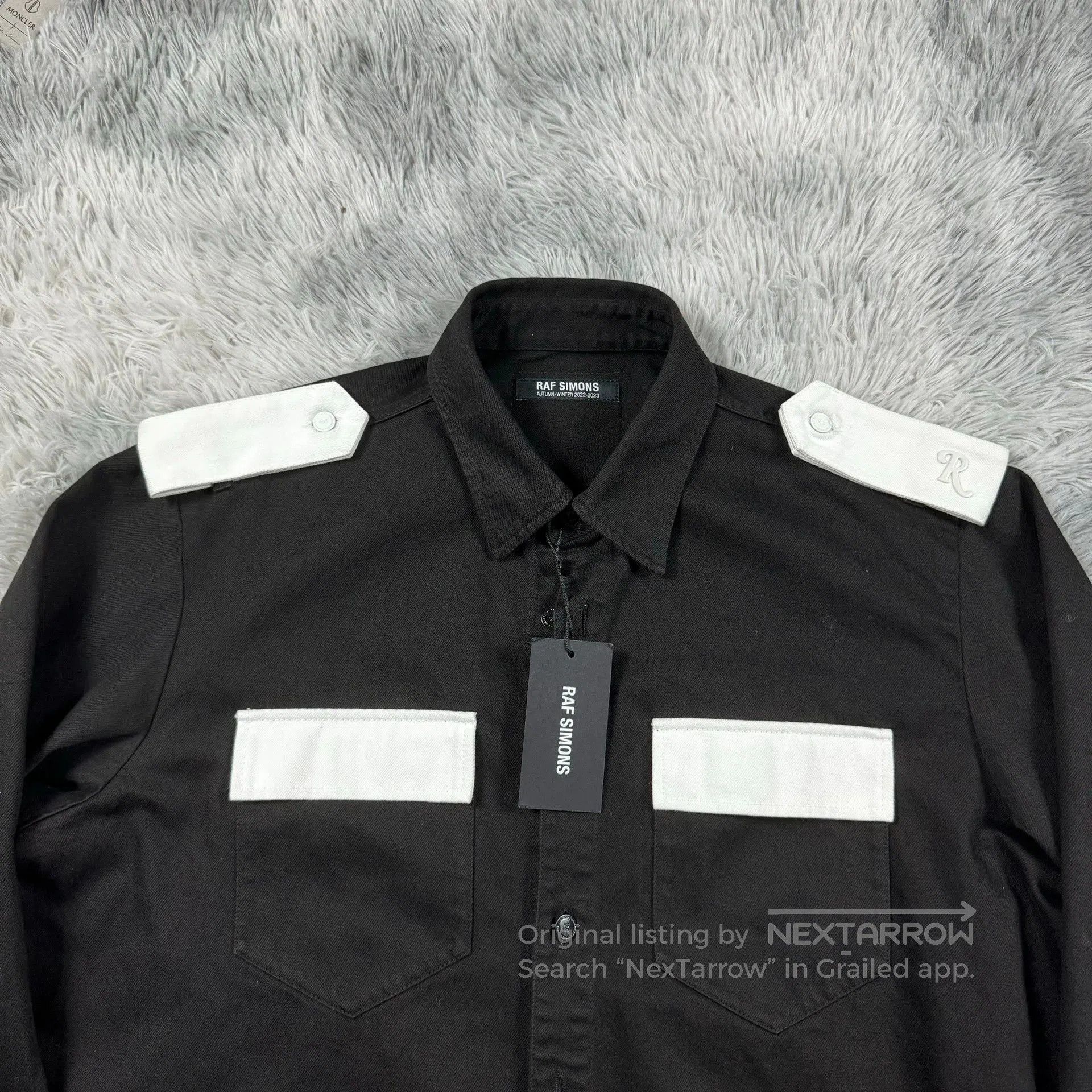 Raf Simons Raf Simons Security leather shirt. Size US L / EU 52-54 / 3 - 2 Thumbnail