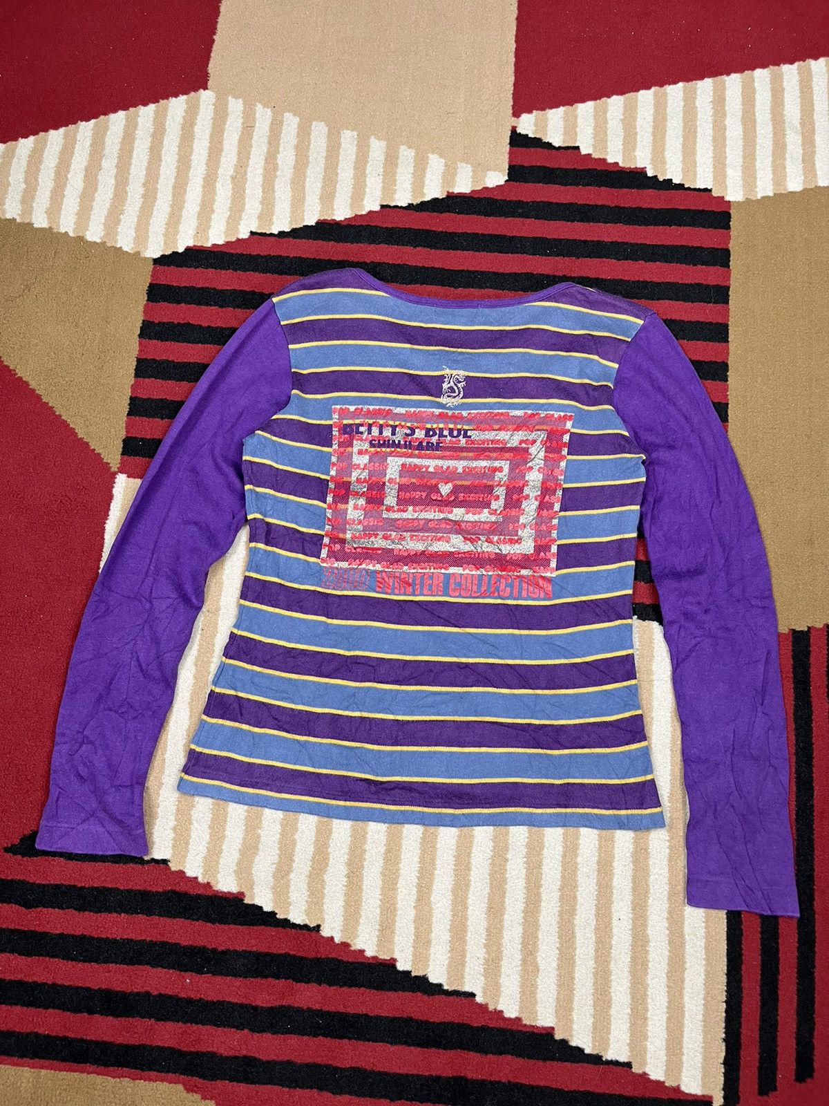 Beauty Beast Y2k Style Longsleeve Betty’s Blue By Shinji Abe Size S / US 4 / IT 40 - 5 Thumbnail