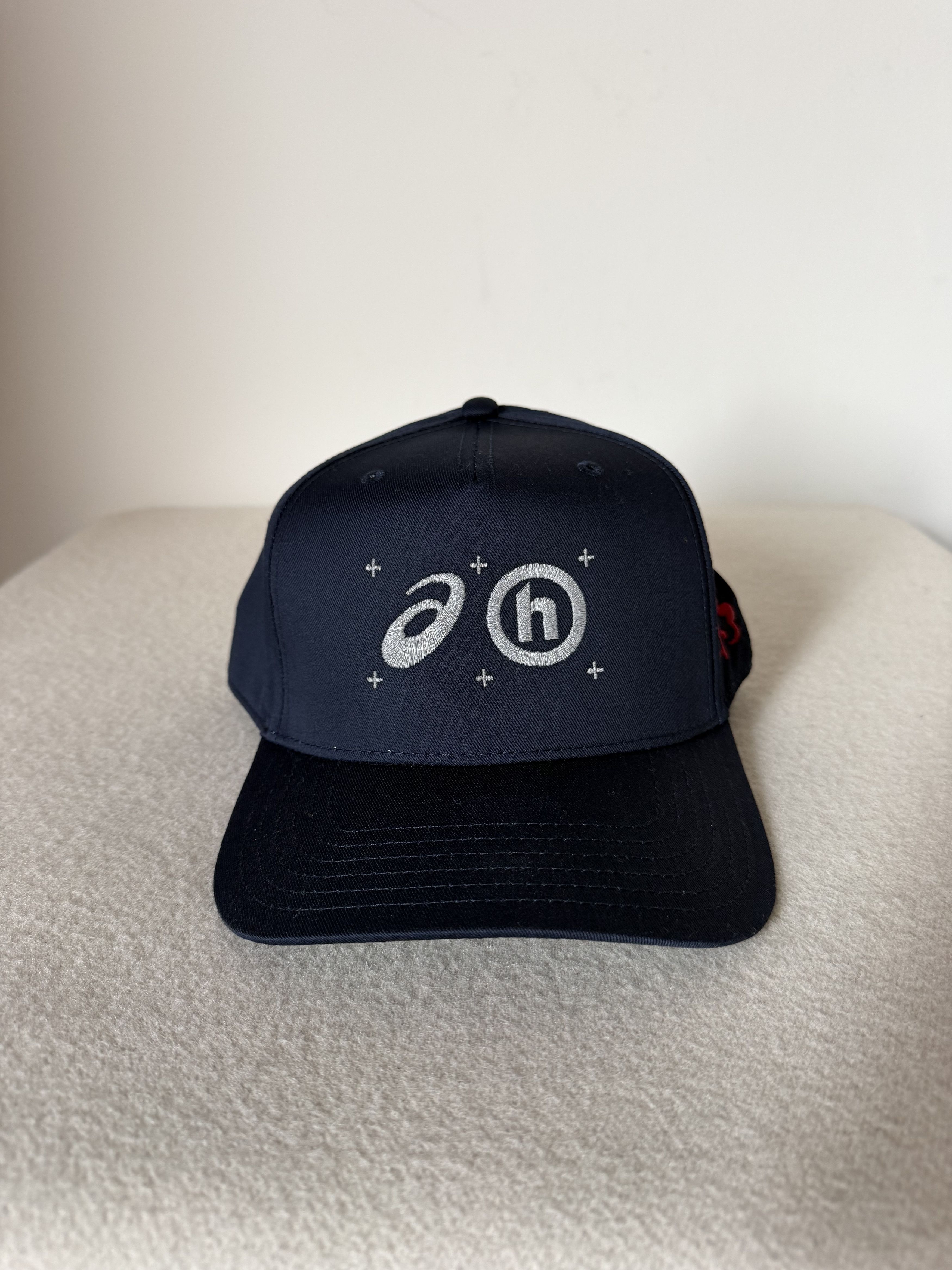 Asics × HIDDEN Hidden NY Asics Dusk Logo 3M Hat in Black Size ONE SIZE - 2 Thumbnail