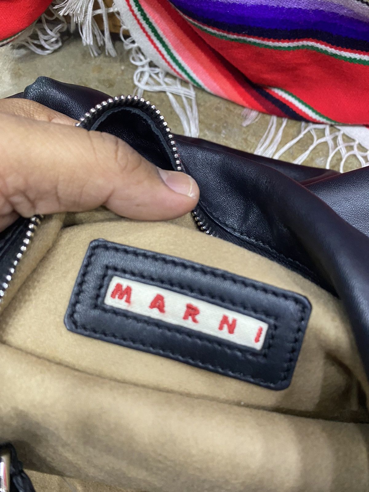 Marni Marni leather bag-pack Size ONE SIZE - 6 Thumbnail