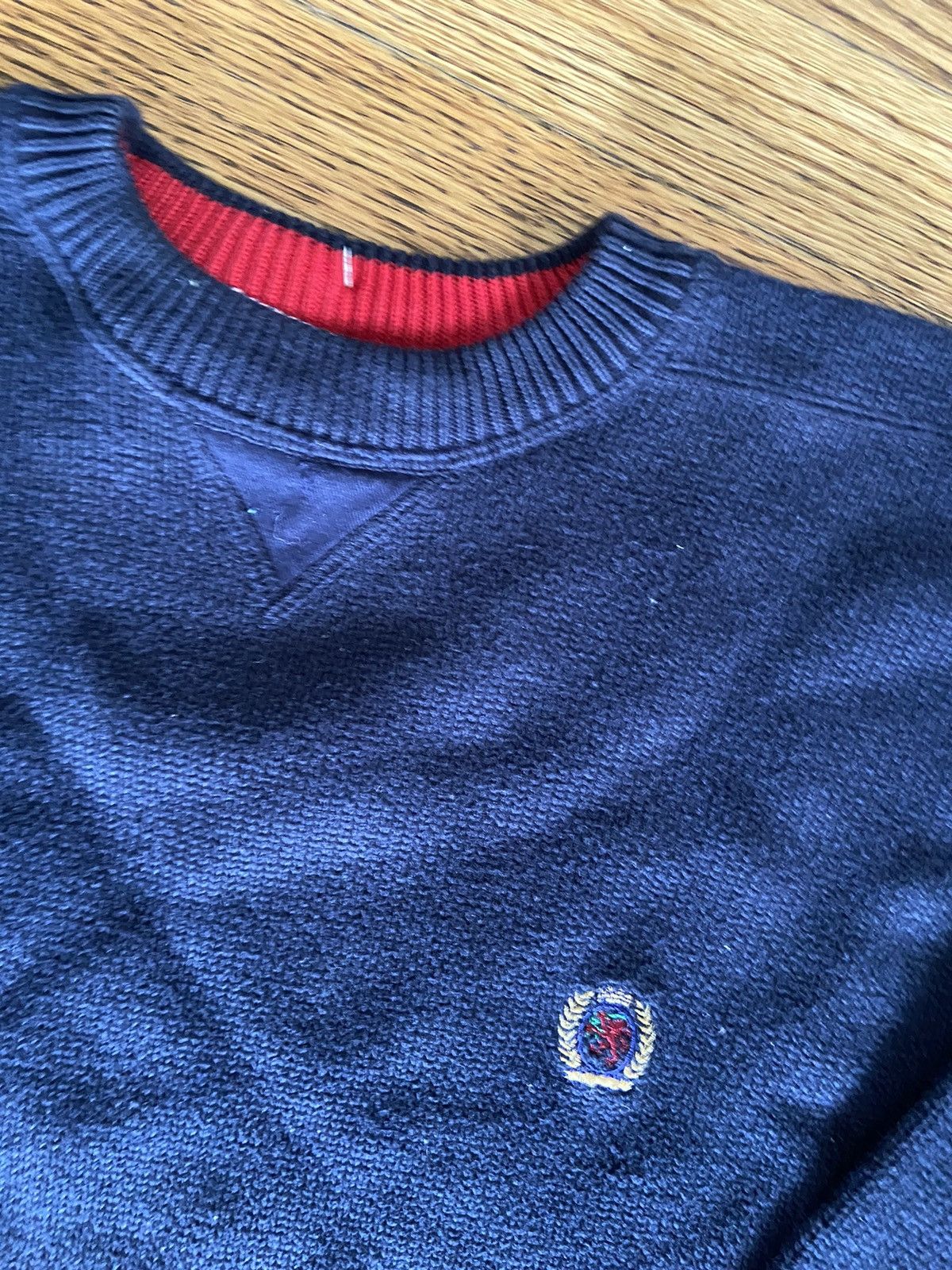 Tommy Hilfiger × Vintage Vintage Tommy Hilfiger knit sweater Size US L / EU 52-54 / 3 - 3 Thumbnail