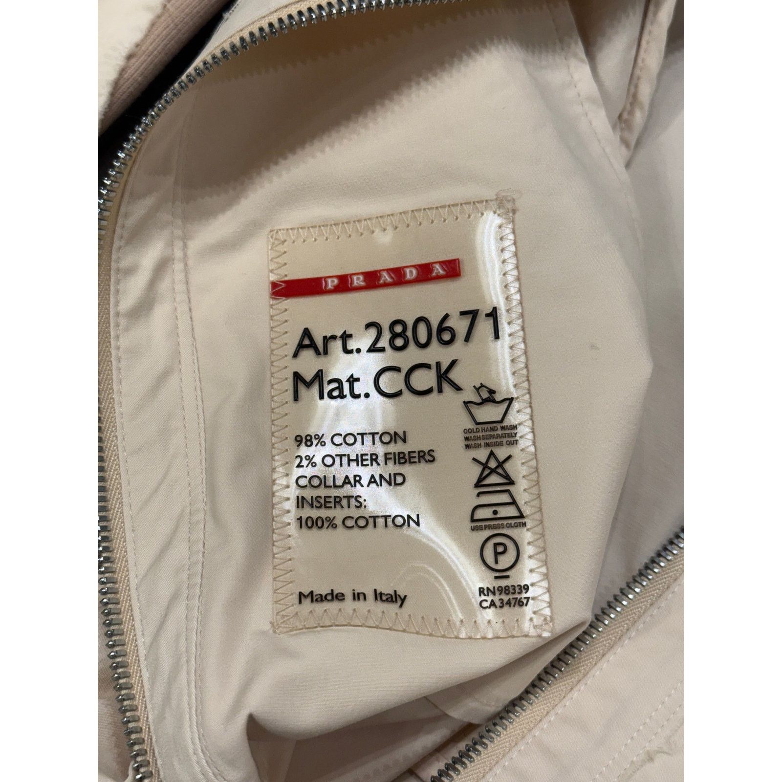 Prada 2000s Prada hybrid light nylon jacket Size US S / EU 44-46 / 1 - 8 Thumbnail