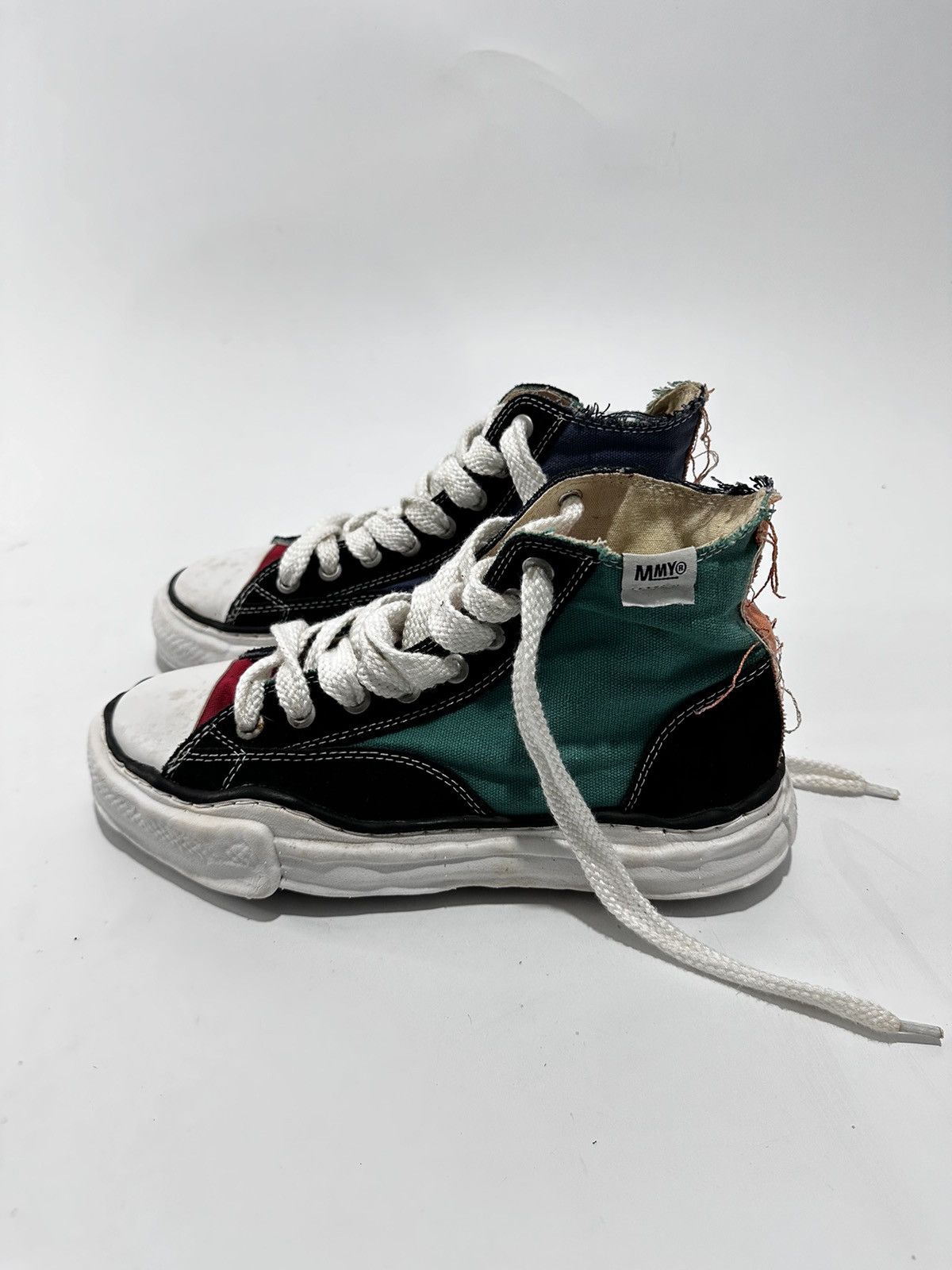 Maison MIHARA YASUHIRO Maison Mihara Yasuhiro Off The Mode High top Sneakers. Size US 9 / EU 42 - 2 Thumbnail