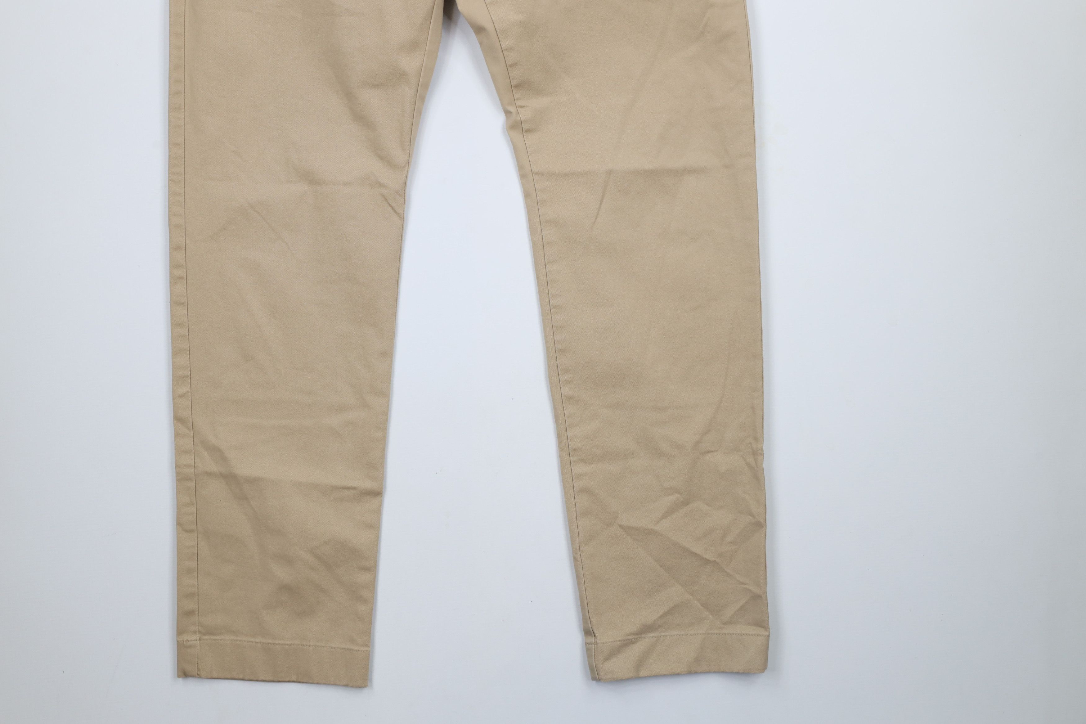 J.Crew × Vintage J Crew Thompson Slim Fit Flat Front Chinos Chino Pants Khaki Size US 32 / EU 48 - 4 Thumbnail