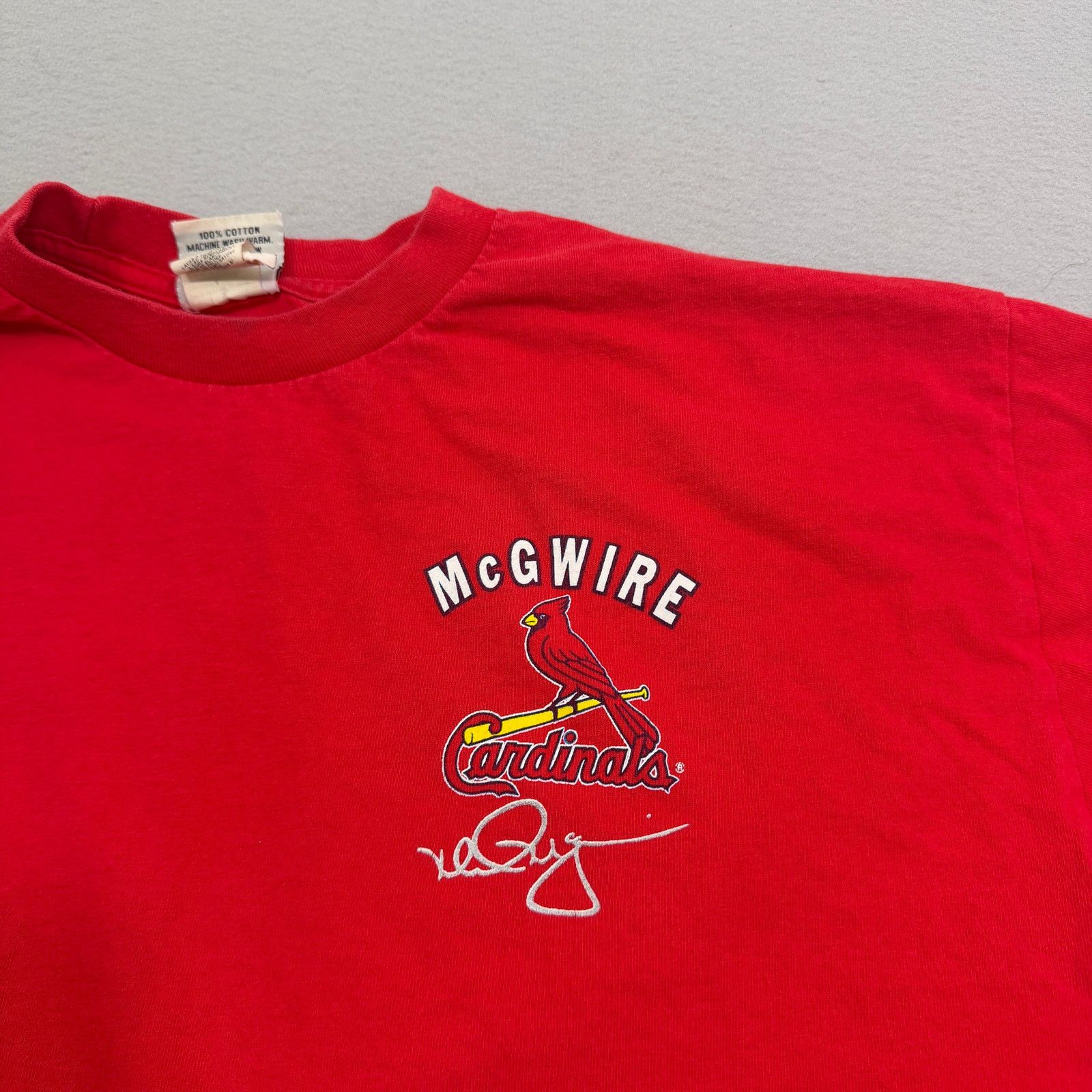 Vintage Vintage 1999 Mark McGuire St. Louis Cardinals Shirt Men's XL Size US XL / EU 56 / 4 - 3 Thumbnail